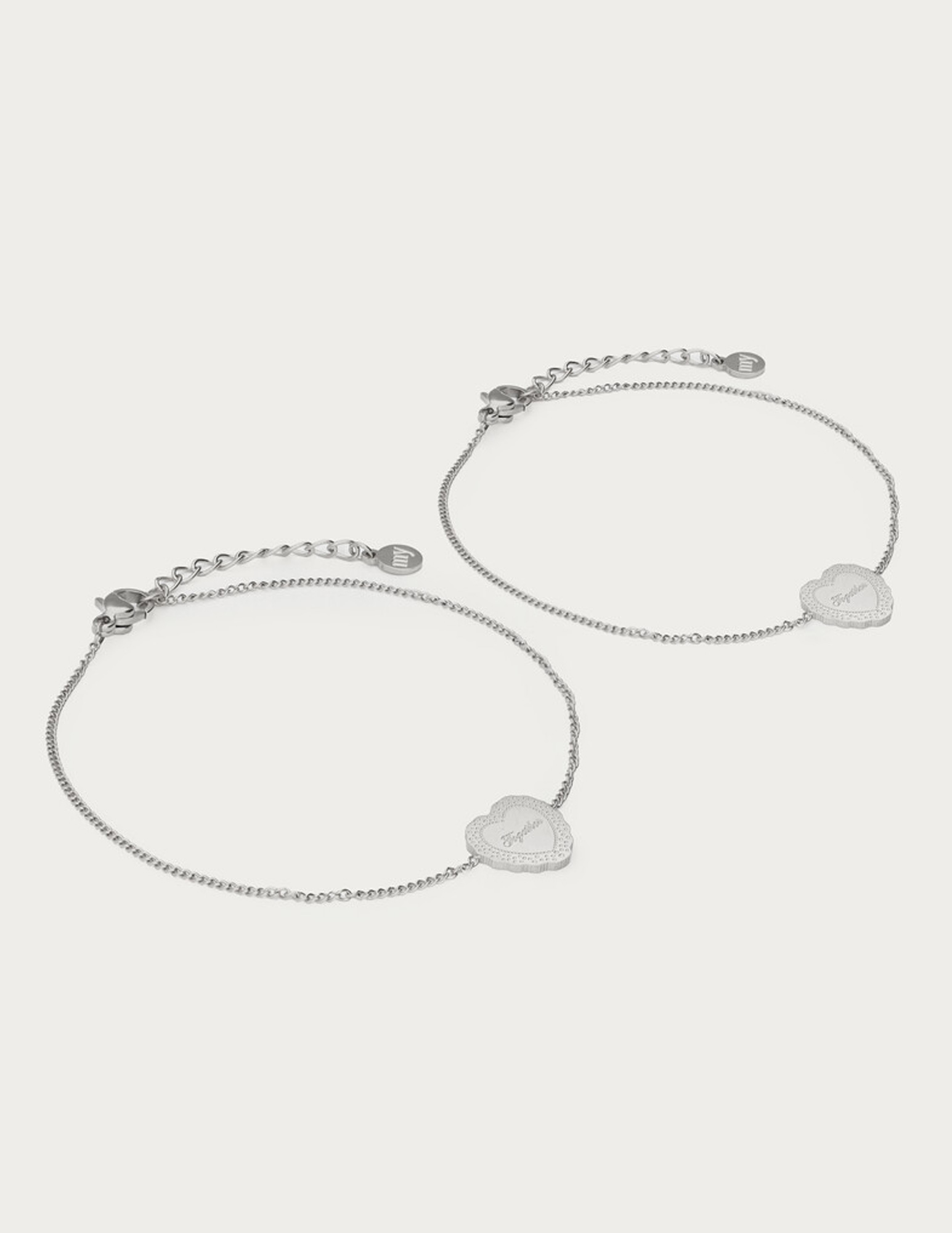 My Jewellery Love armbanden set Forever Together MJ15347 Zilver