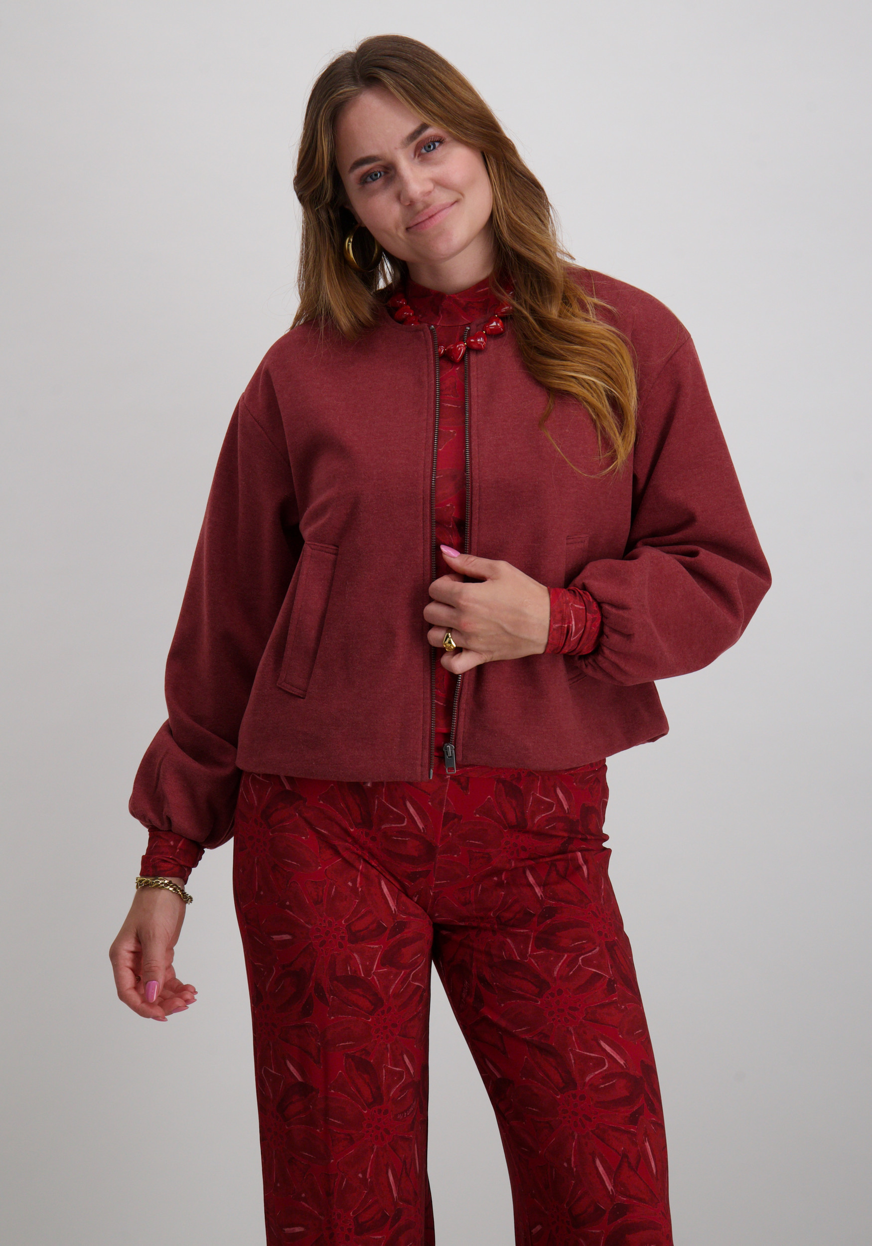 Vero moda Jack Tilika 10332067 Steenrood