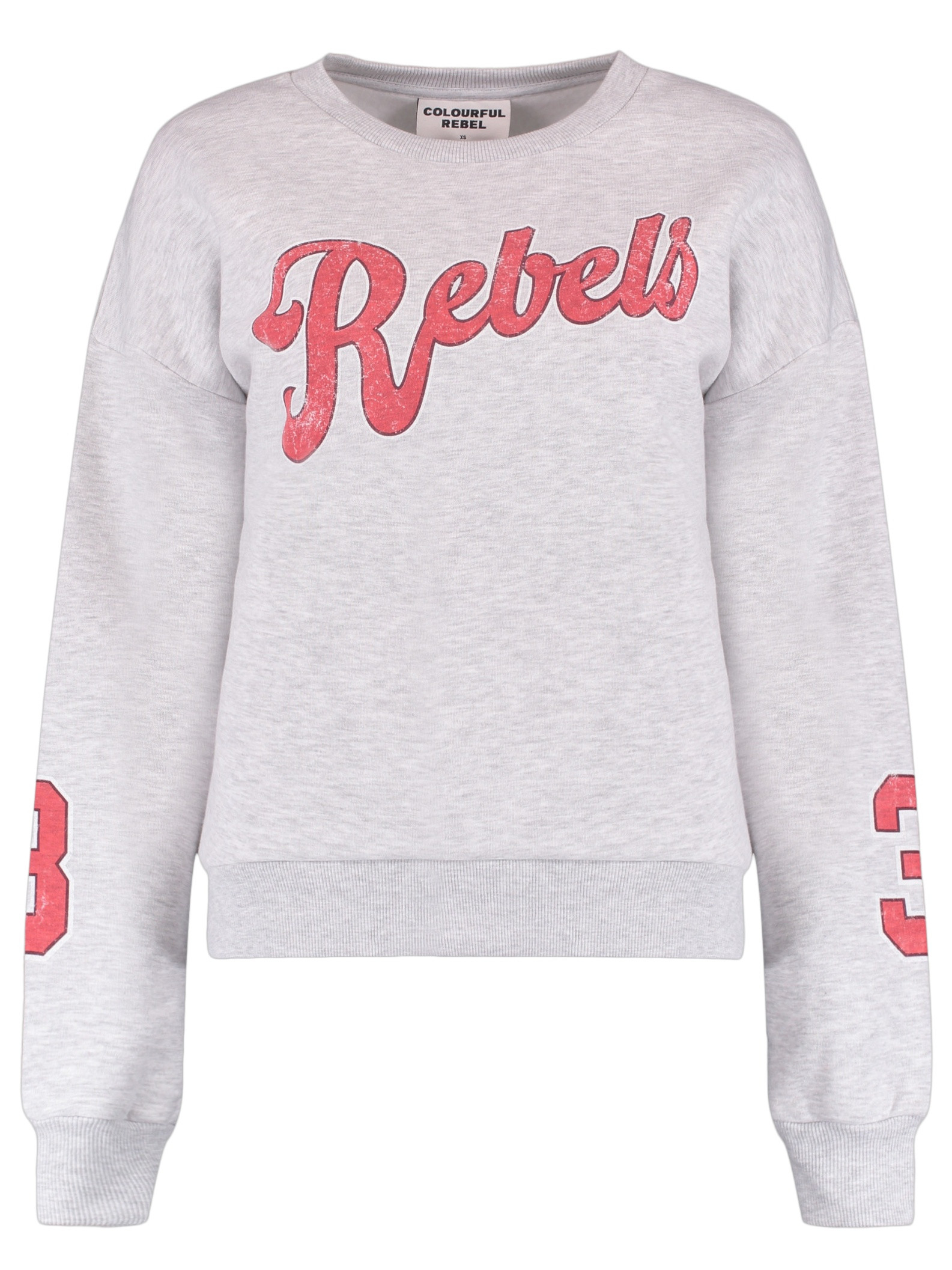 Colourful Rebel Sweater Rebel 33 WS417184 Grijs