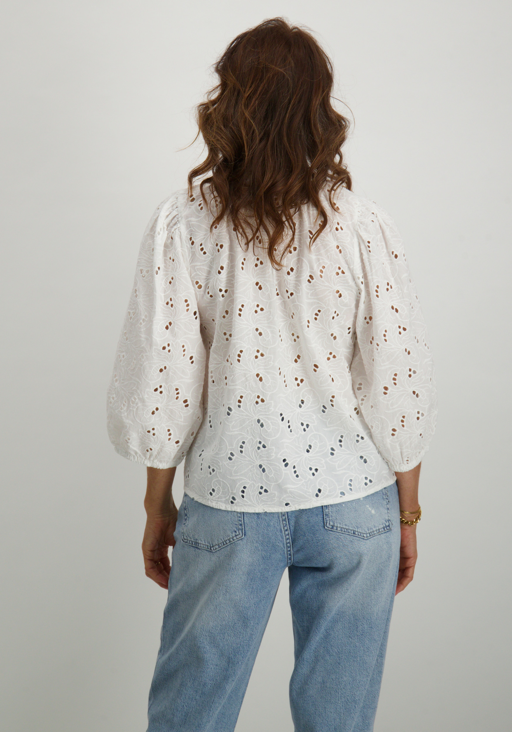 Kaffe Clothing Blouse Tessa 10509989 Wit