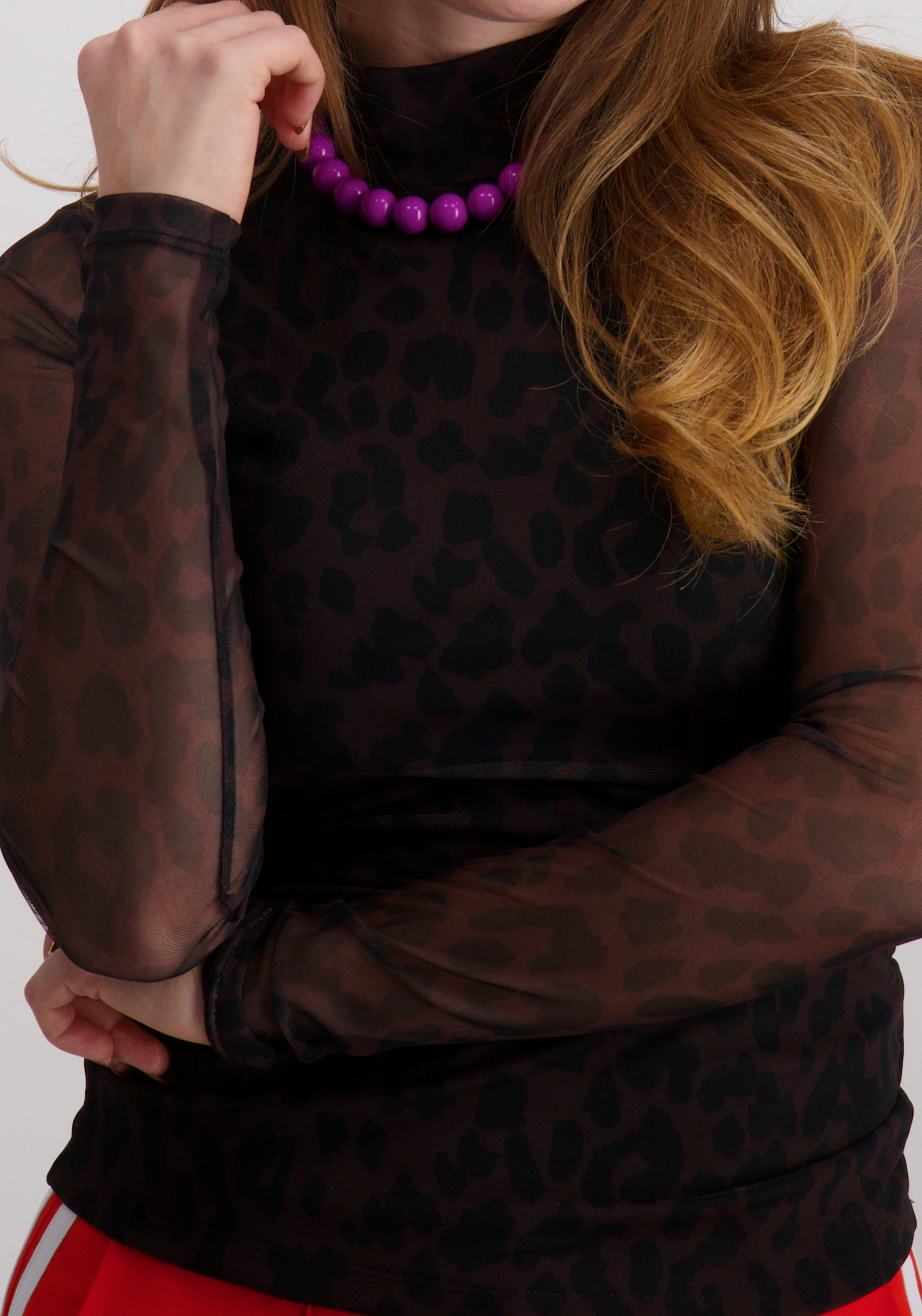 Harper & Yve Top Jane AW25T507 Donker bruin