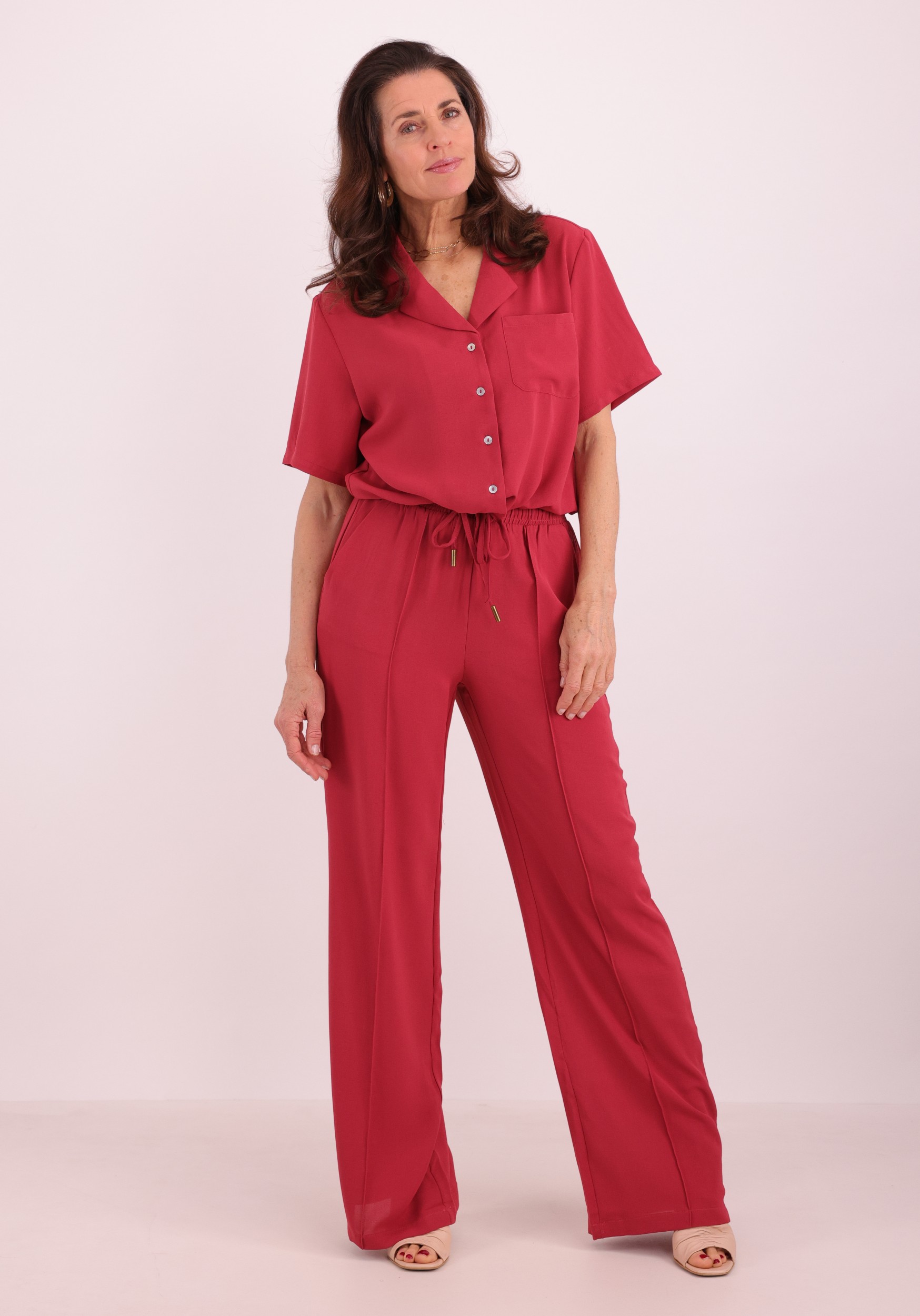 Lofty Manner Broek Solana RC35.1 Rood
