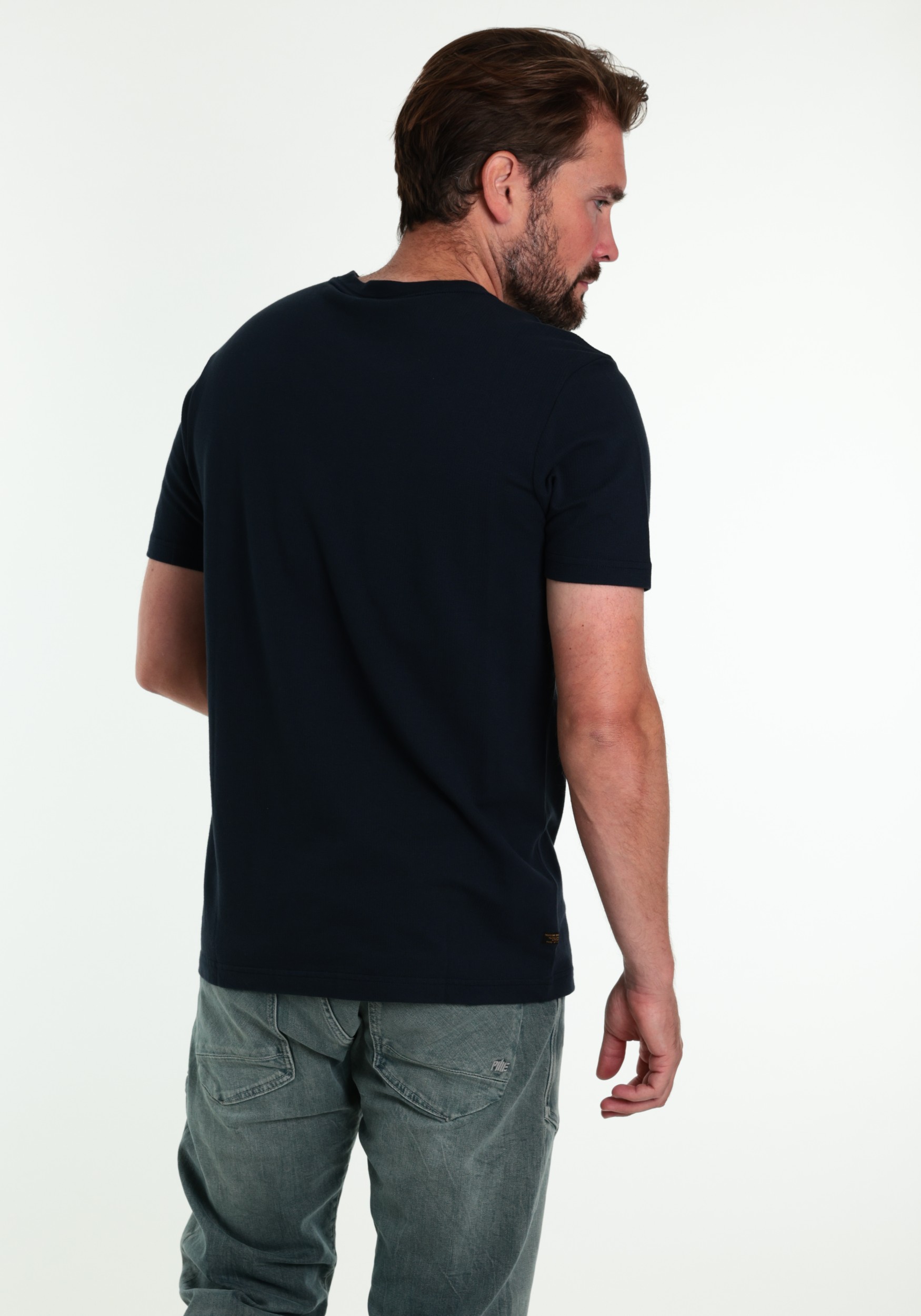 PME Legend T-shirt PTSS2608564 Donker blauw