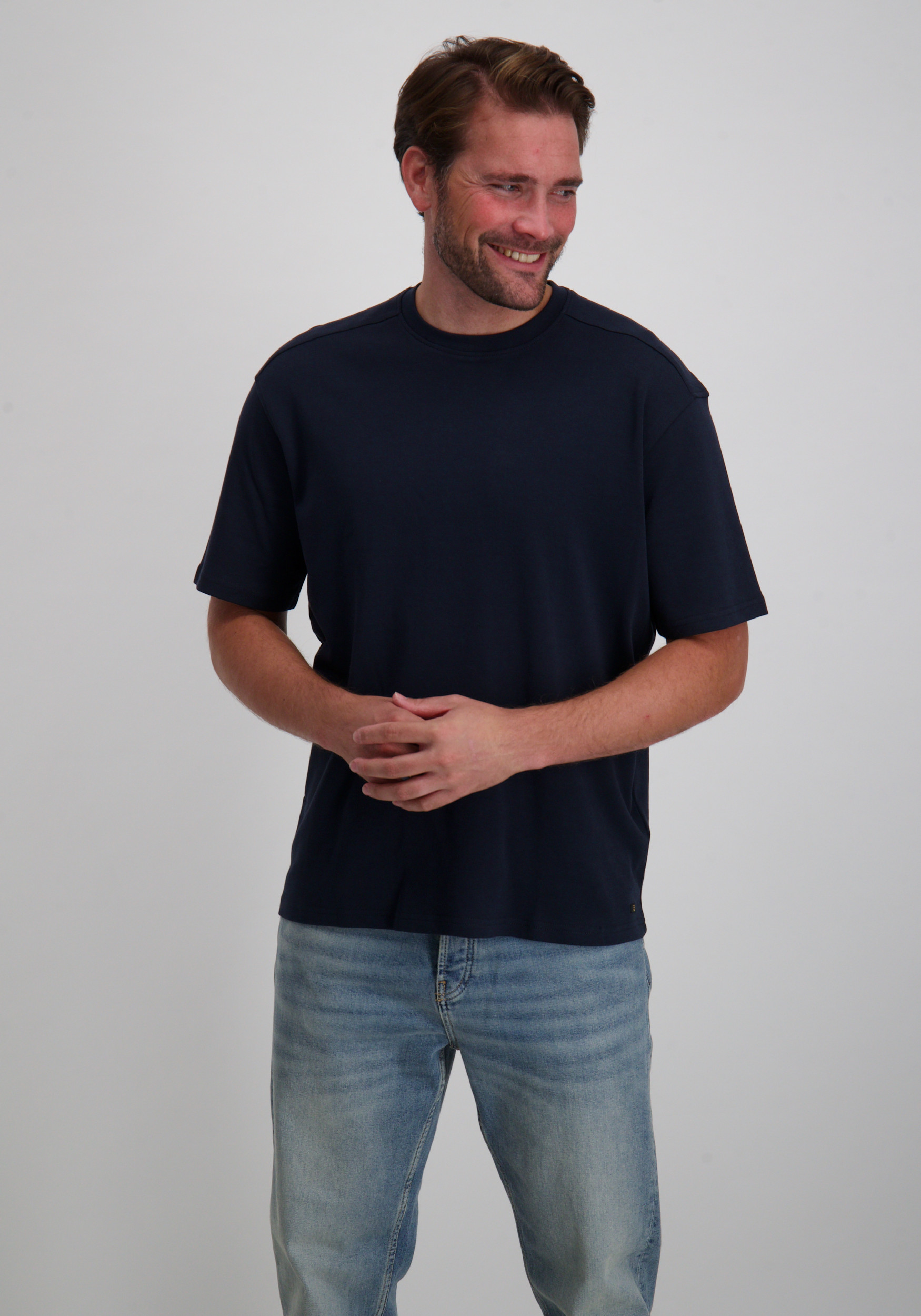 No Excess T-shirt 29340761SN Donker blauw