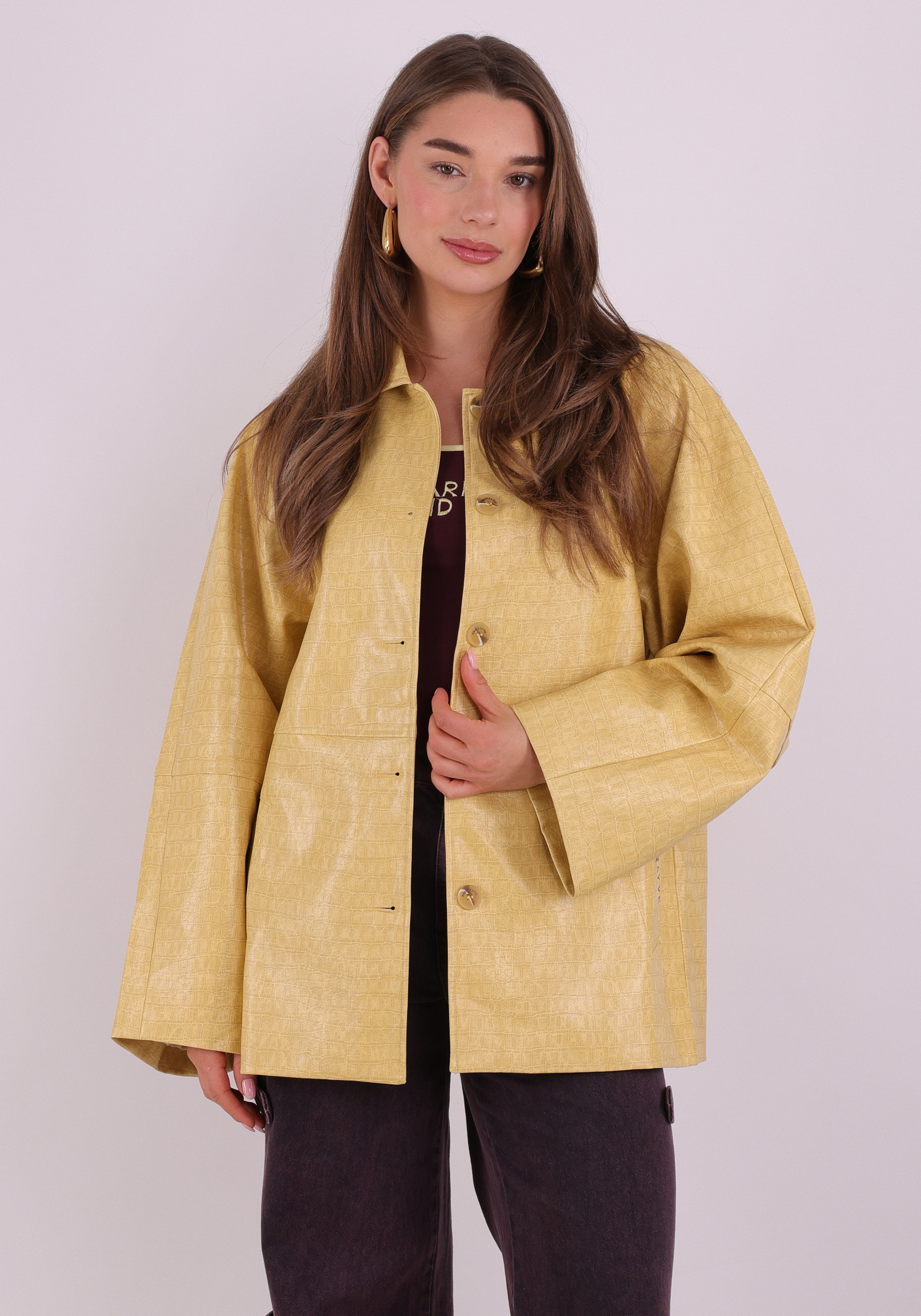 Harper & Yve Jacket Mees SS6N201 Licht geel