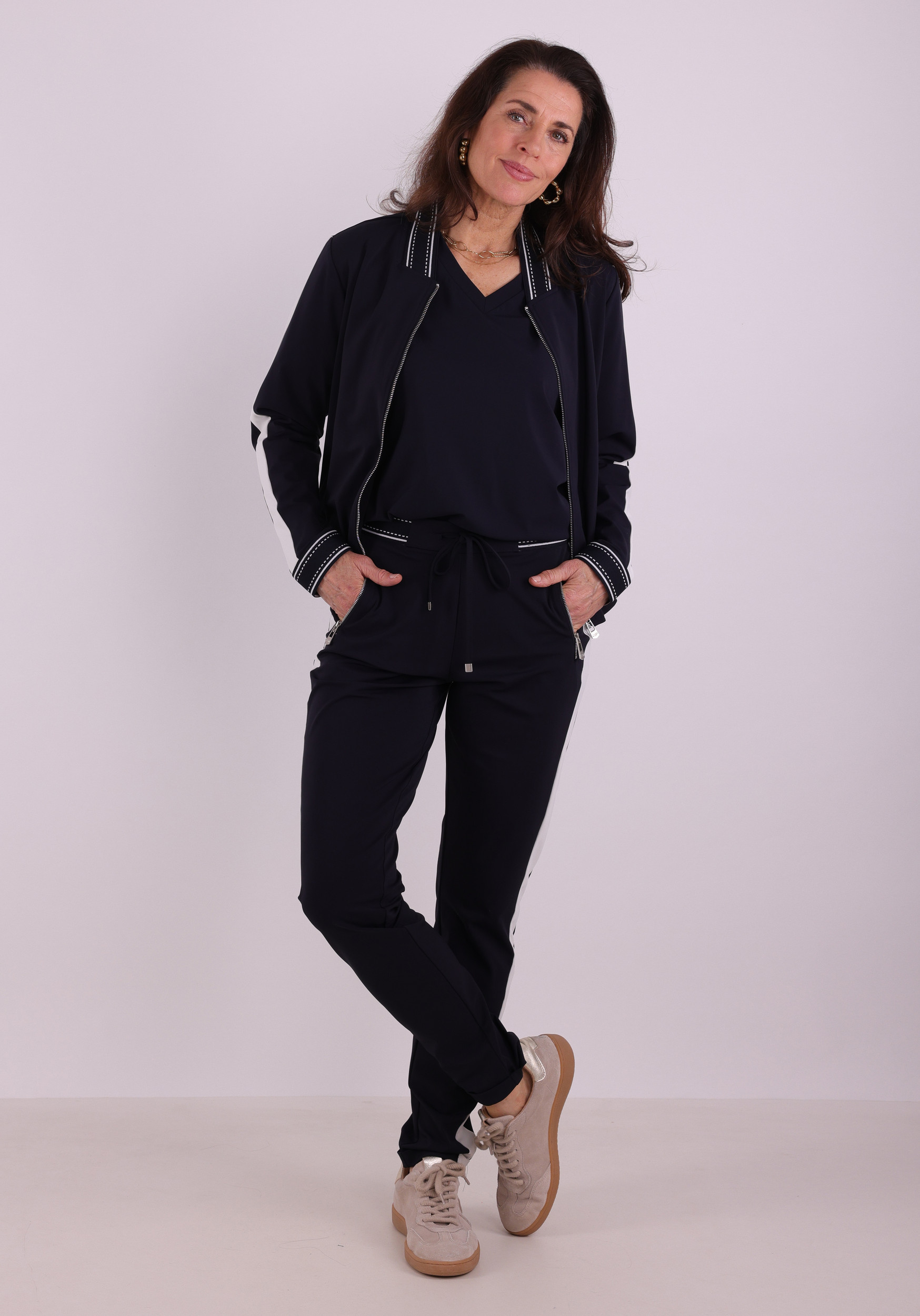 Zoso T-shirt 261Desiree Donker blauw