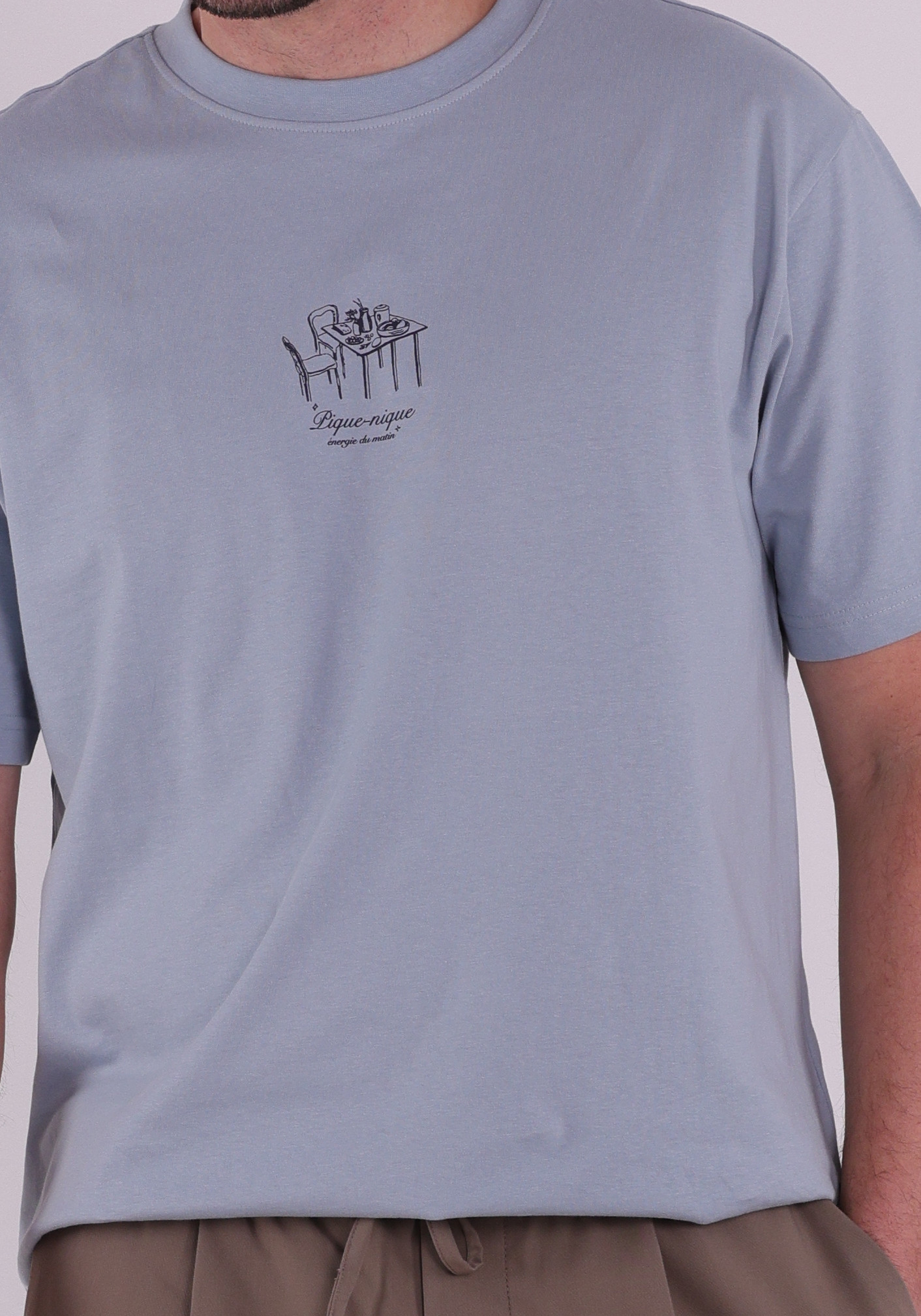 ONLY & SONS T-shirt Martin 22037484 Licht blauw