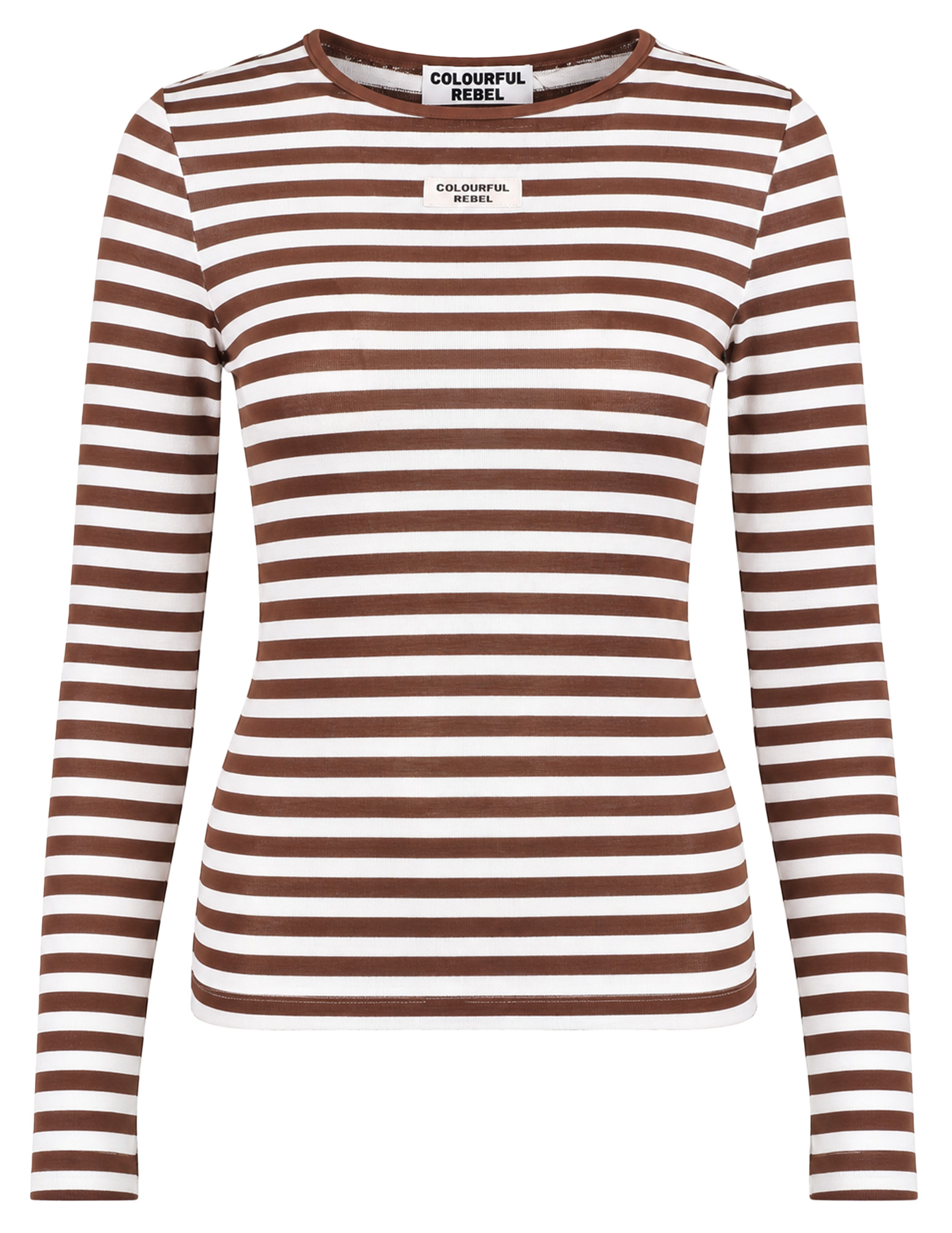 Colourful Rebel T-shirt Juna stripe WT218029