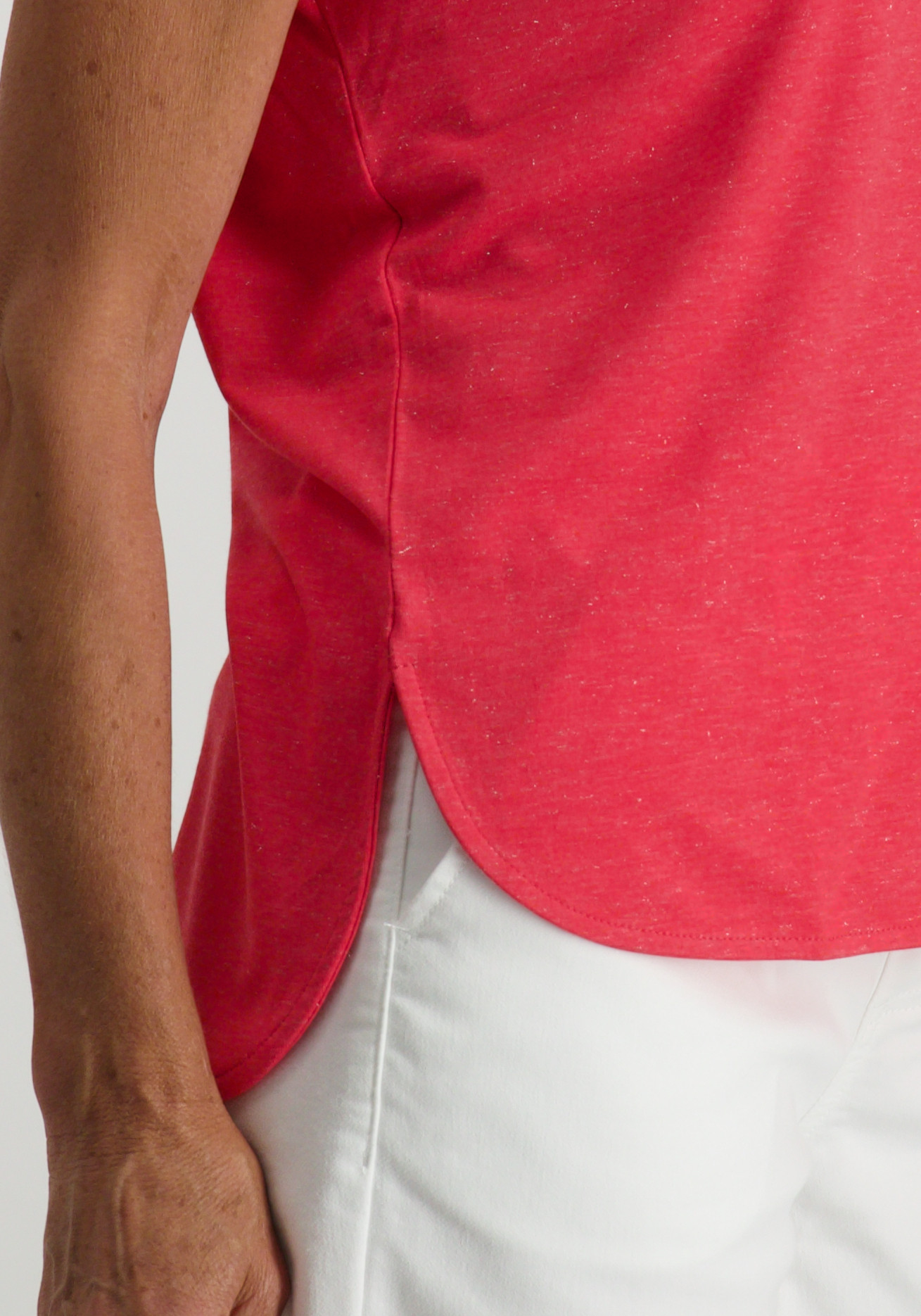 Ichi T-shirt Rebel  20109945 Zalm