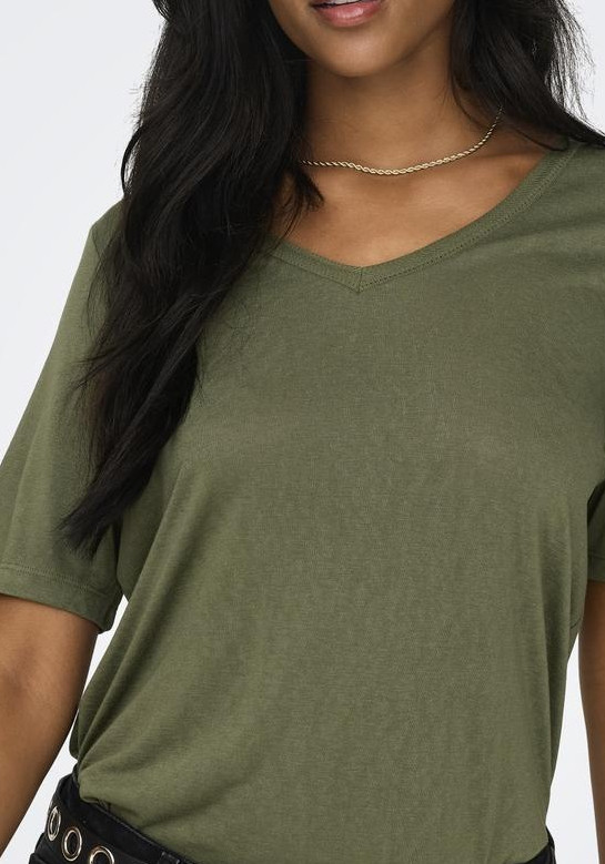 Only T-shirt Elise 15257390 Leger Groen