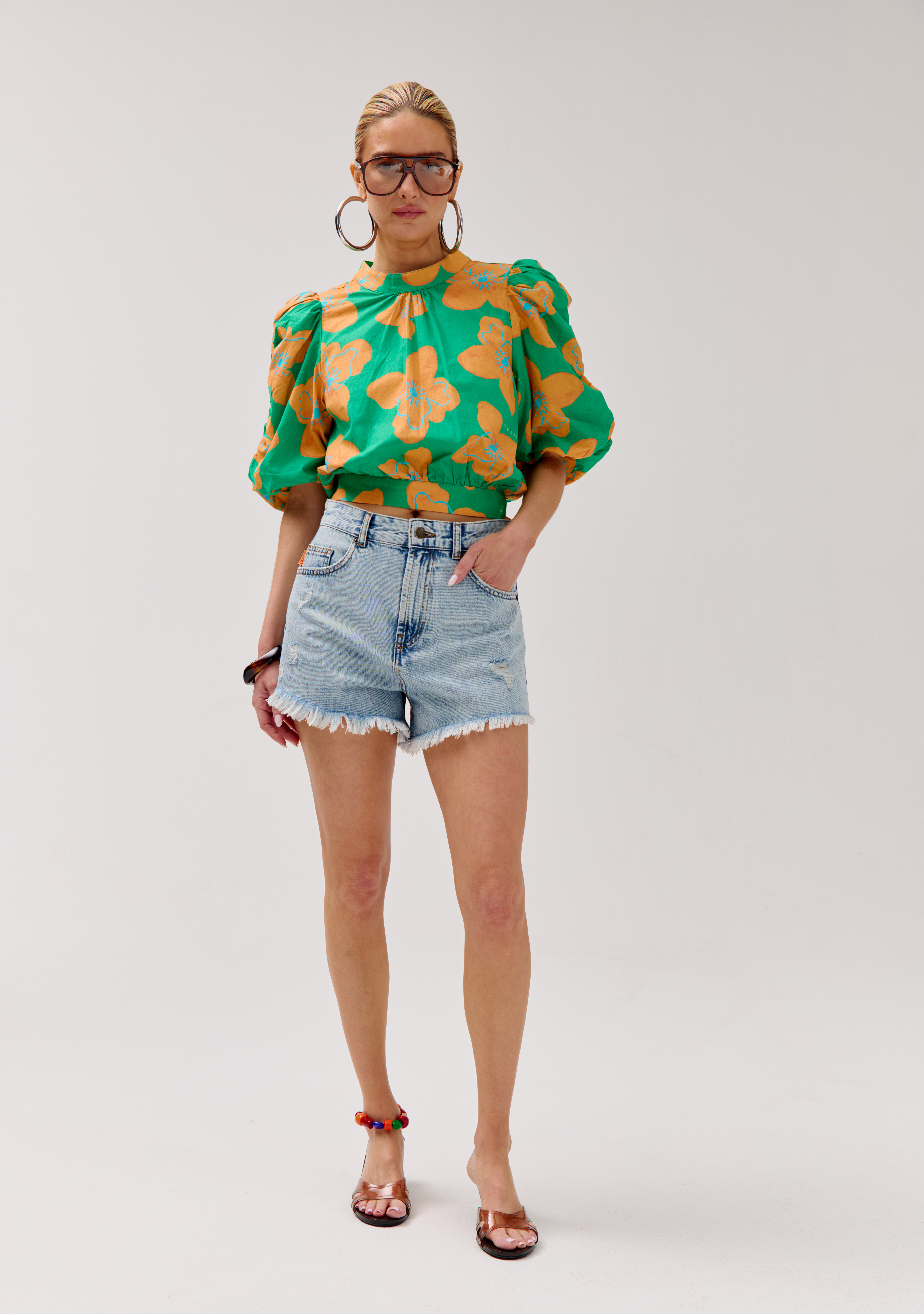 Harper & Yve Short Yve HS6R106 Licht blauw