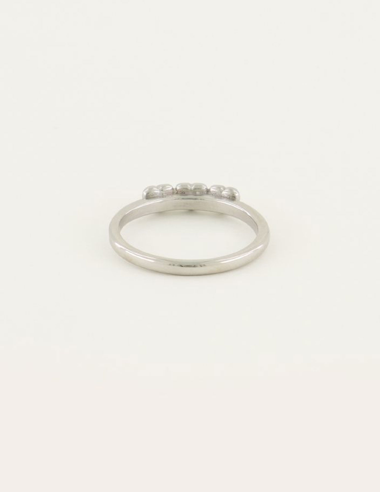 My Jewellery Ring met drie hartjes MJ04454 Zilver