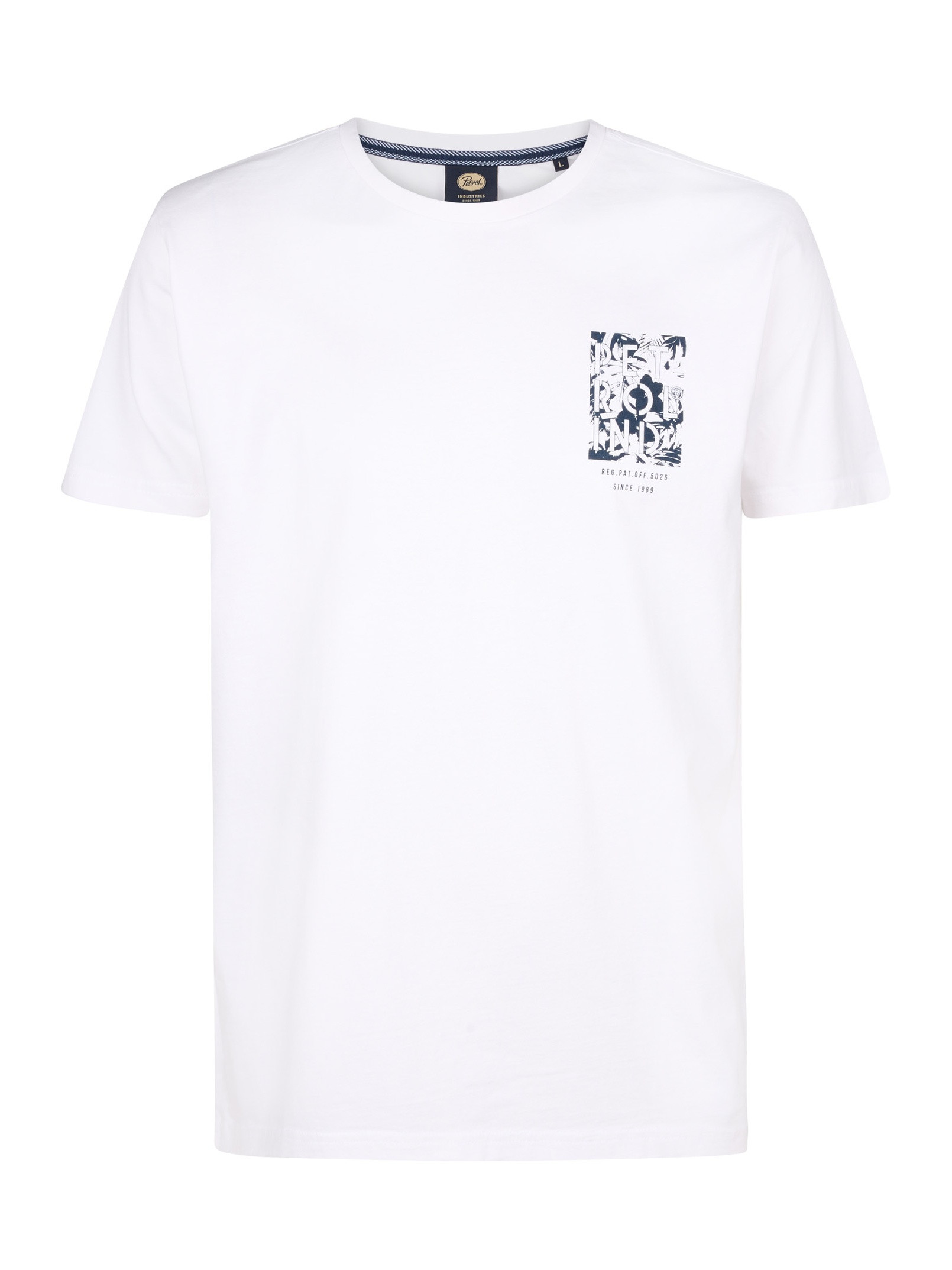 Petrol Classic t-shirt M-1050-TSR115 Wit