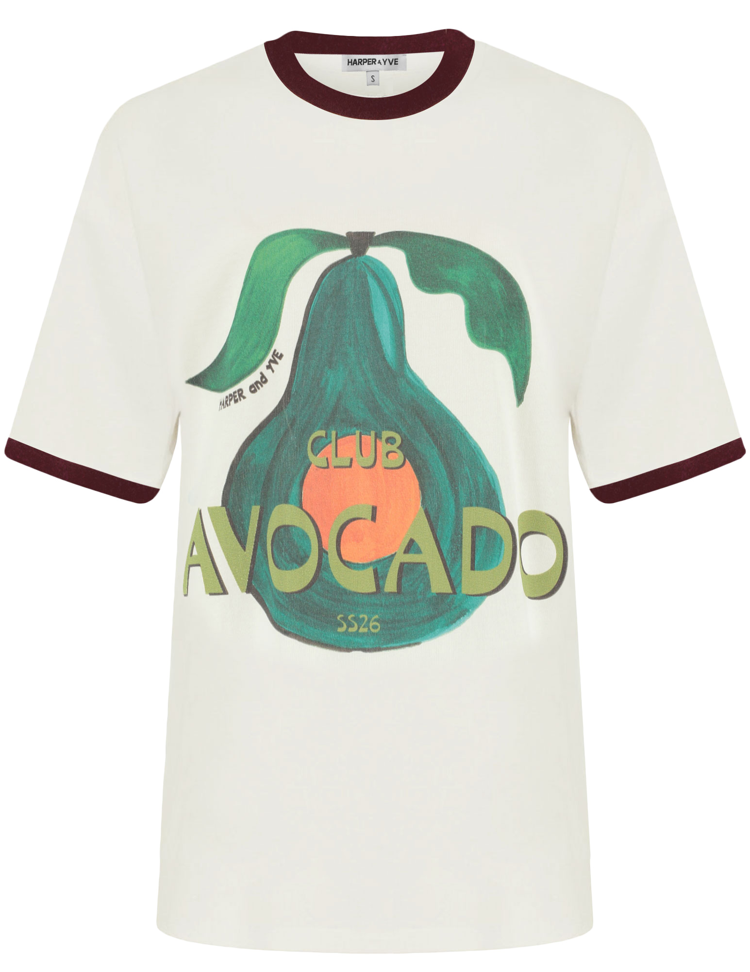Harper & Yve T-shirt Club Avocado SS6Y303