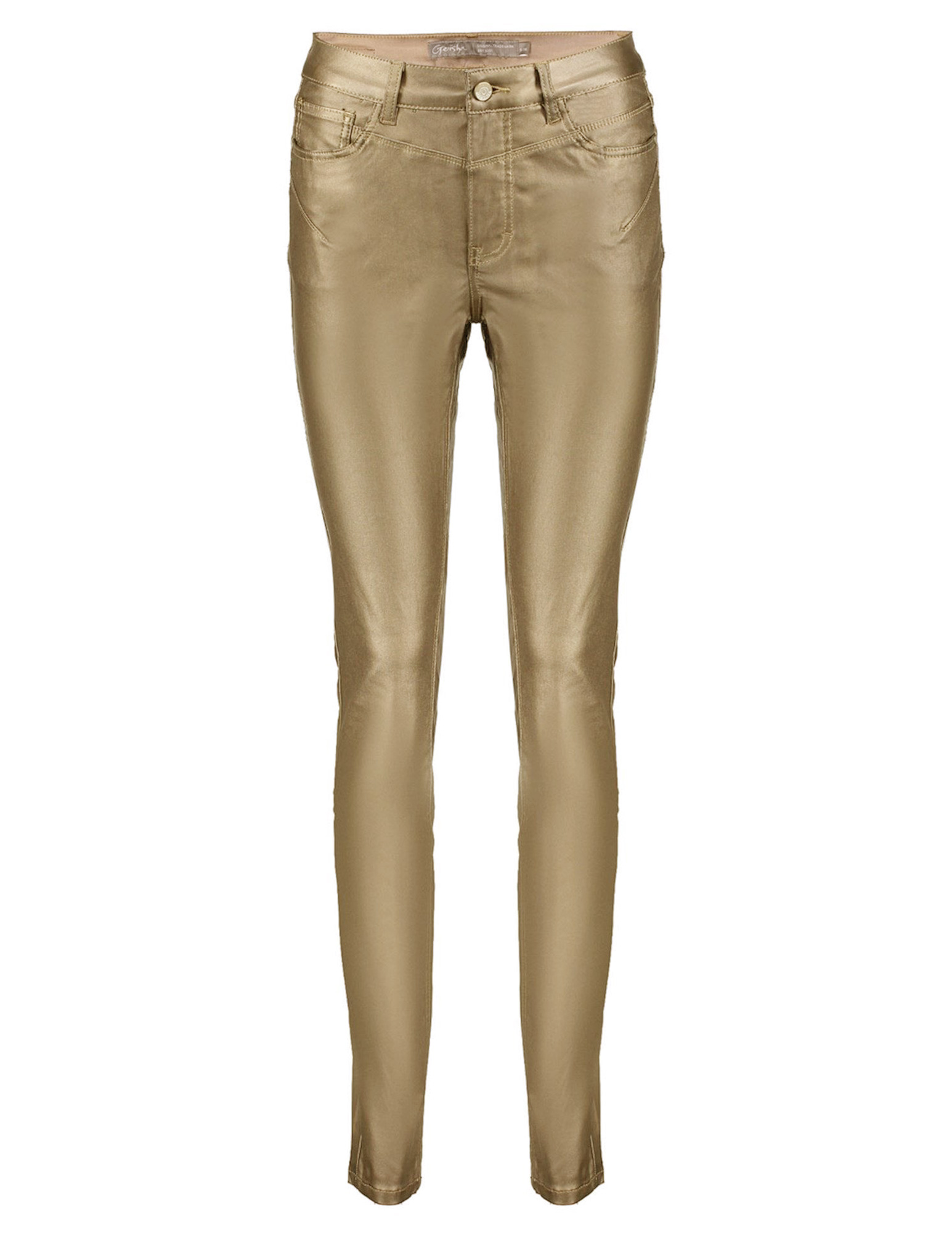 Geisha Jeans coated 41813-10 Goud