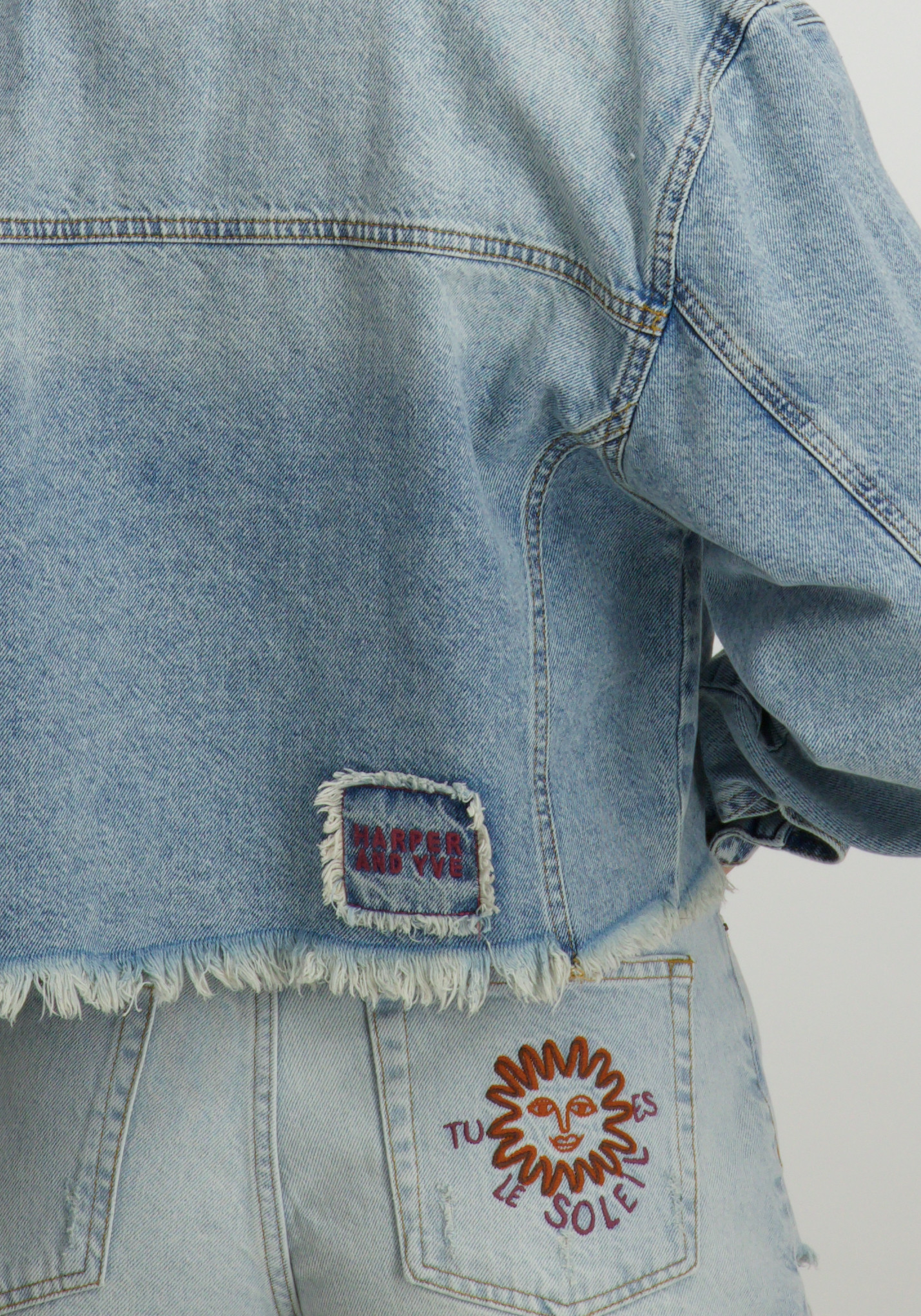 Harper & Yve Jacket Willow HS25R203 Licht blauw