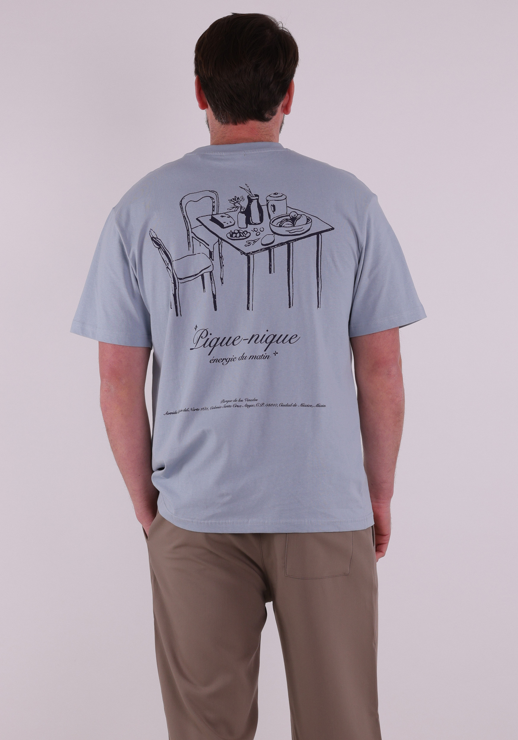 ONLY & SONS T-shirt Martin 22037484 Licht blauw