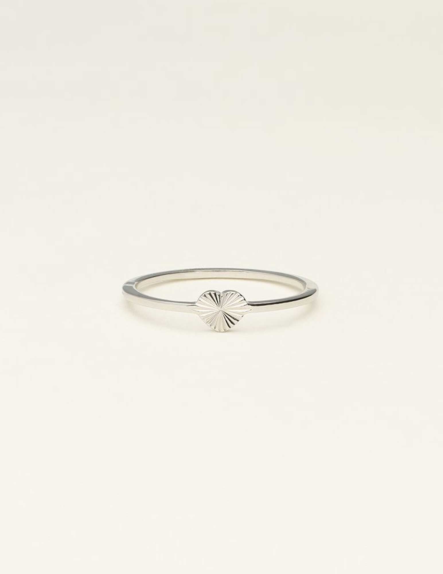 My Jewellery Ring met hart MJ08987 Zilver