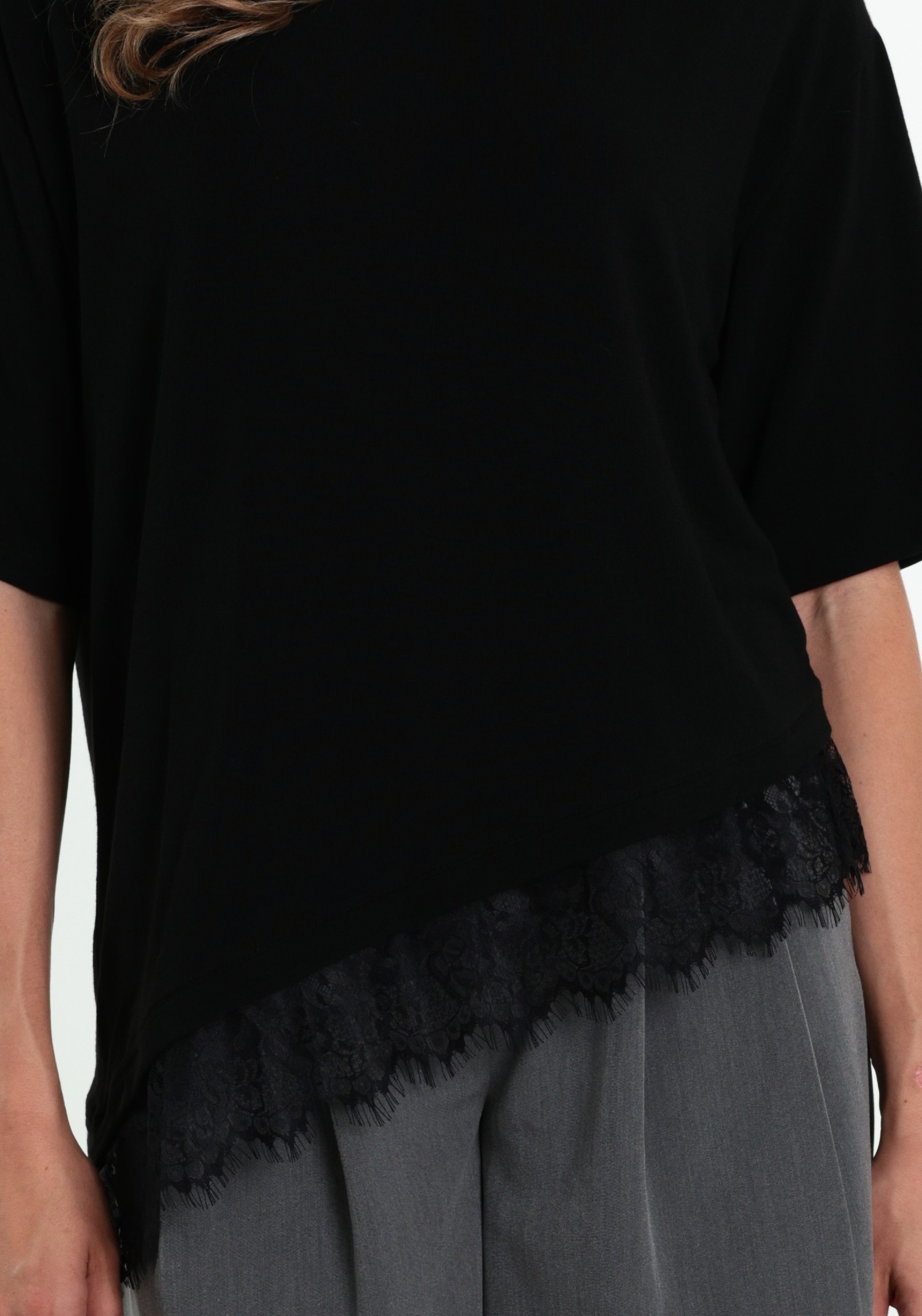 ONLY T-shirt Glamour 15391753 Zwart