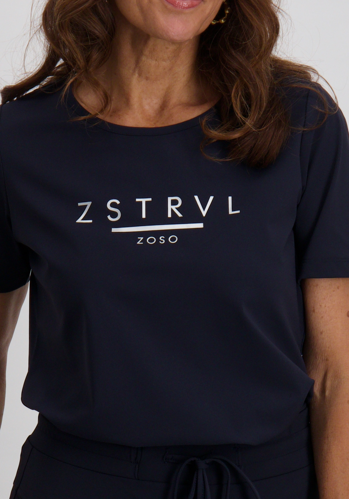 Zoso T-shirt 254Felicia Donker blauw
