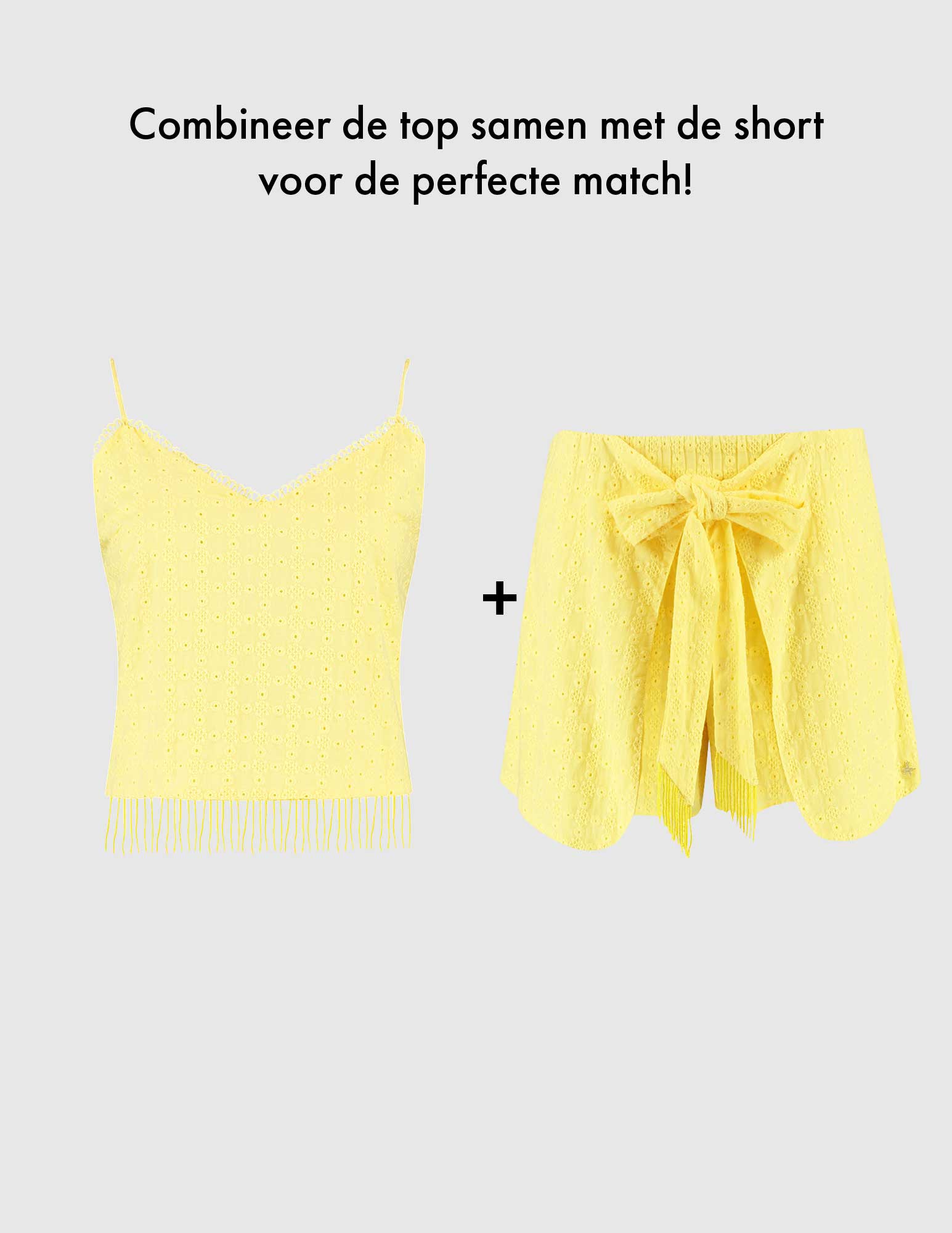 Harper & Yve Short Mila HS24P120 Geel