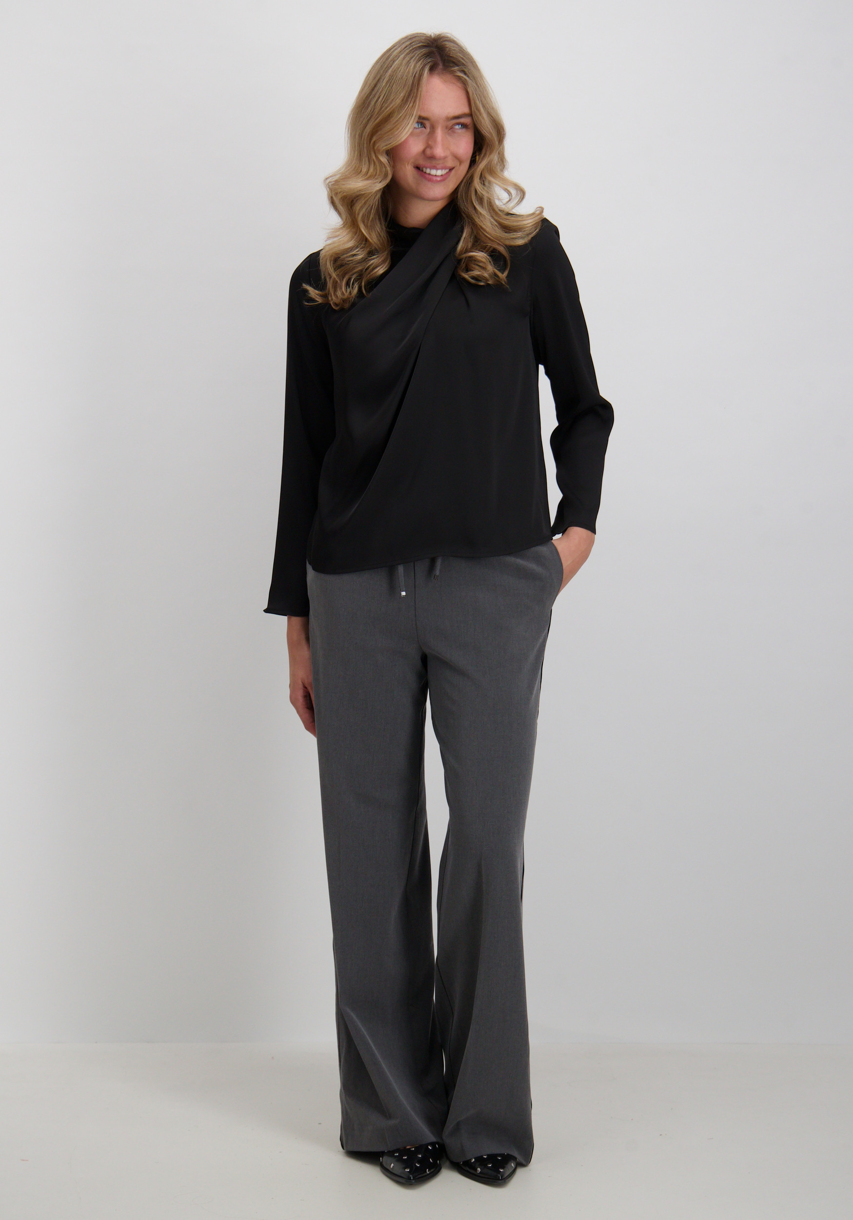 Jacqueline de jonge Blouse Rocky 15311619 Zwart