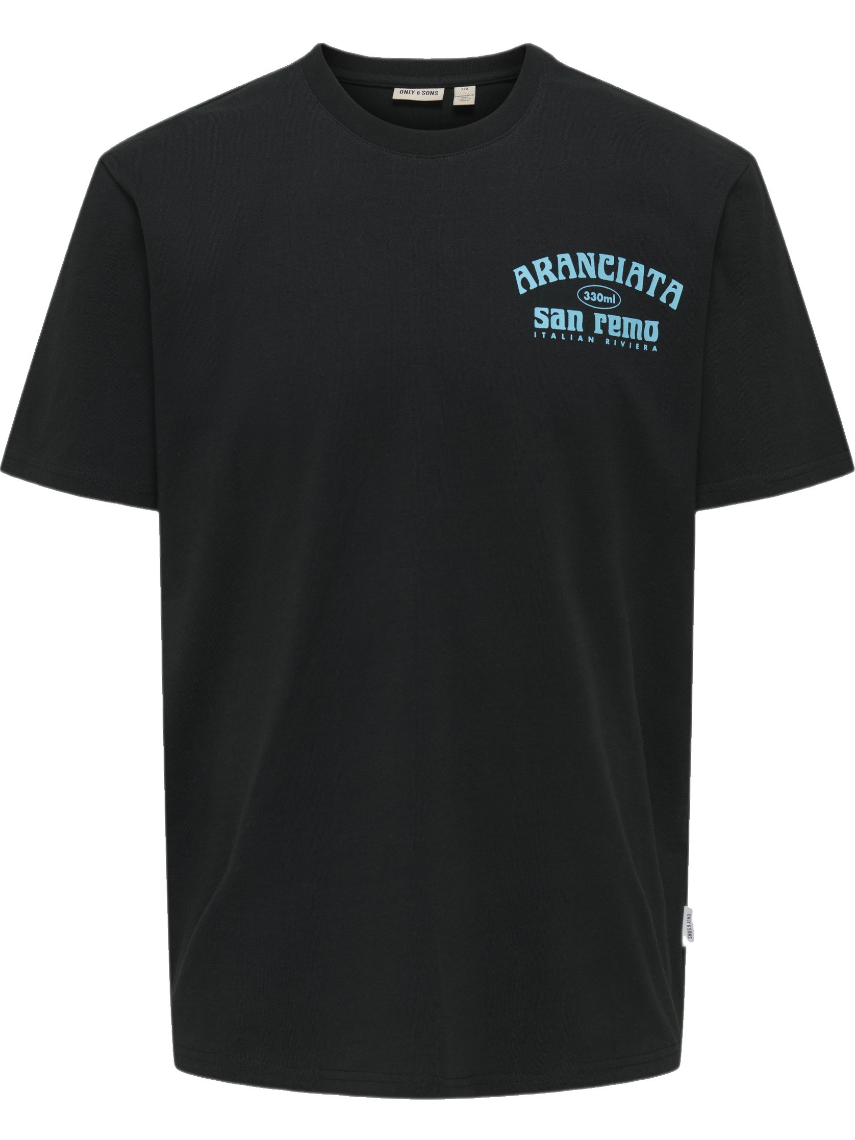 ONLY & SONS T-shirt Sita 22035503 Zwart