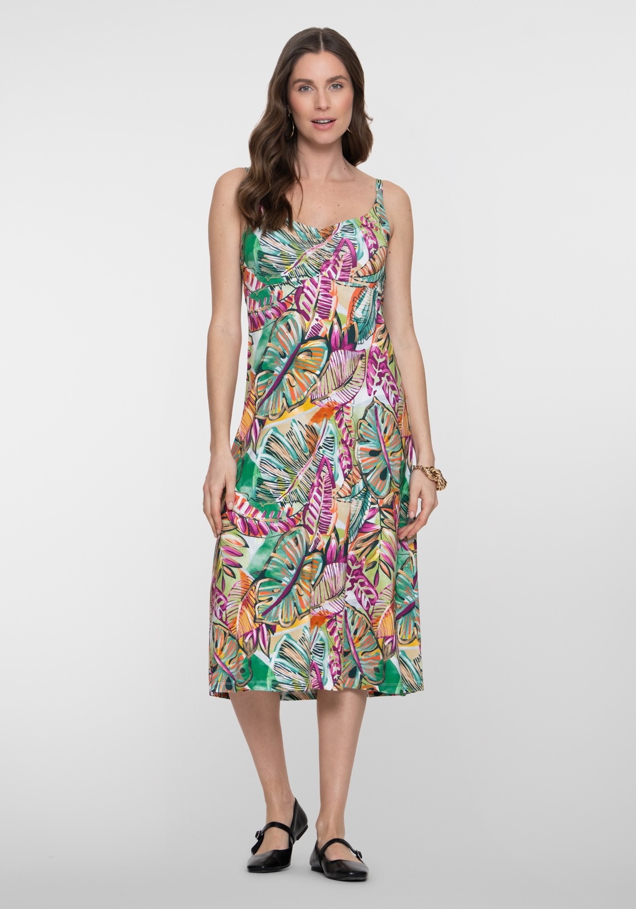 Geisha Jurk 67421-60 NOELLE Licht groen