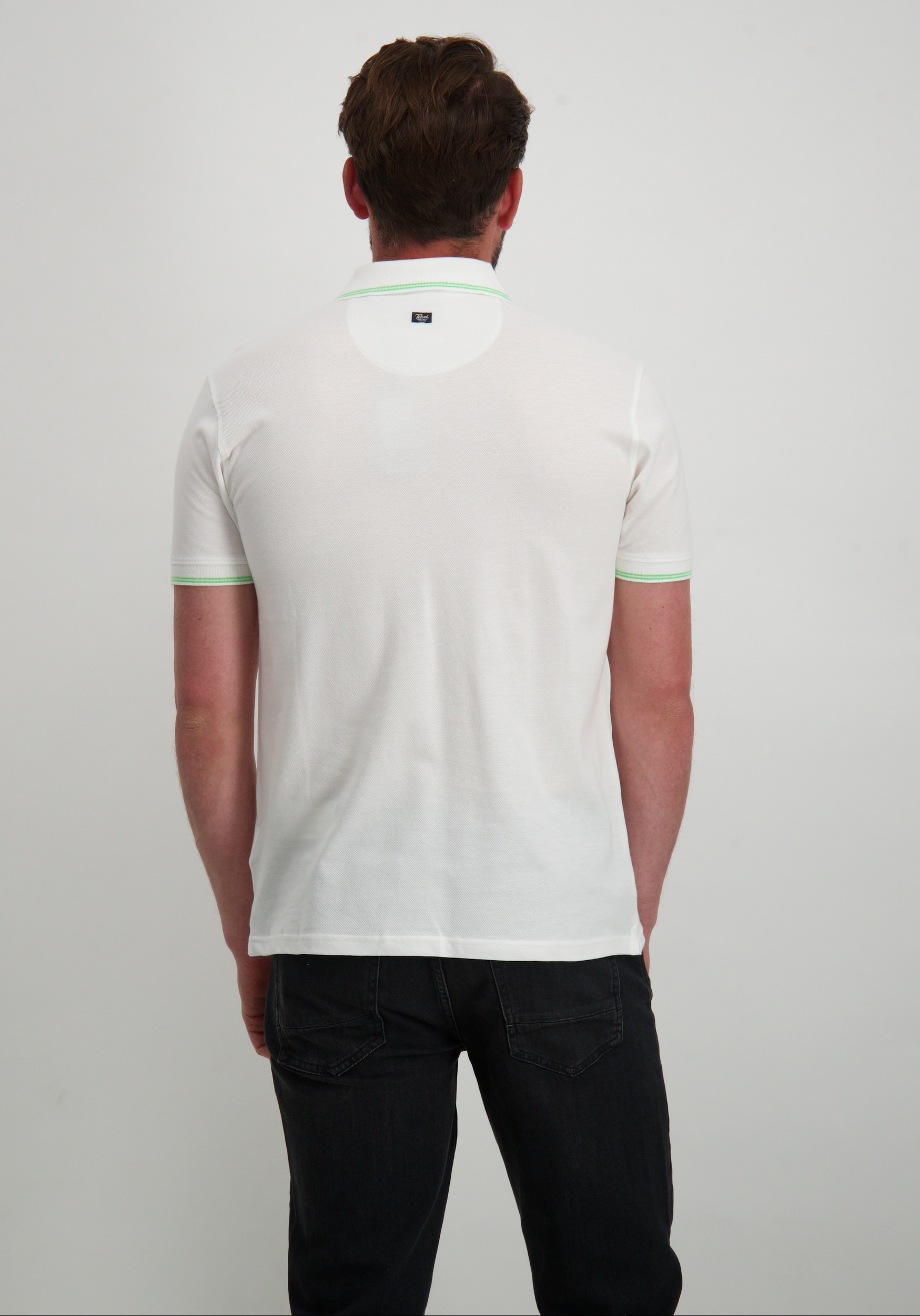 Petrol Polo korte mouwen M-1040-POL107 Wit