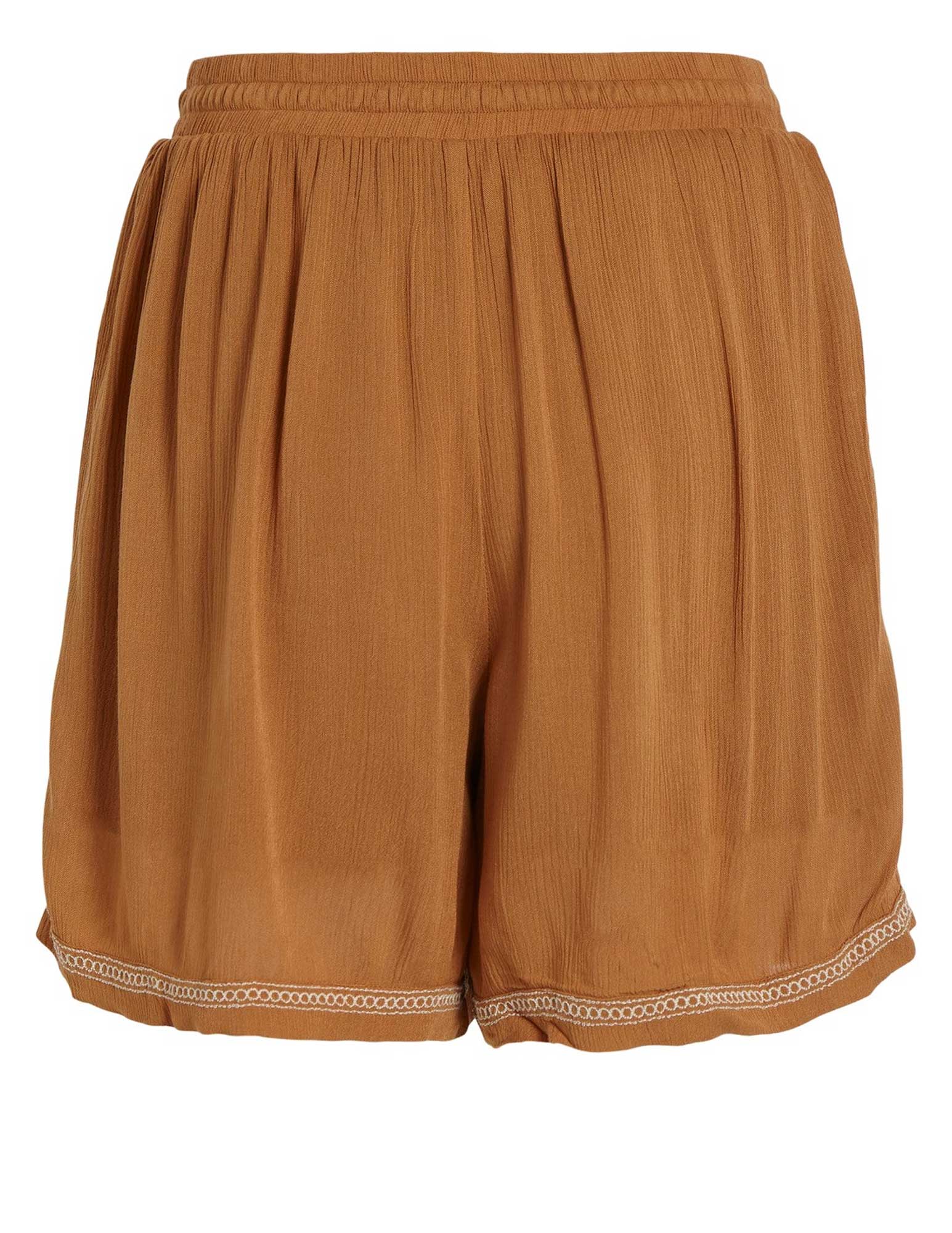 Vila Korte broek Michelle 14086471 Bruin