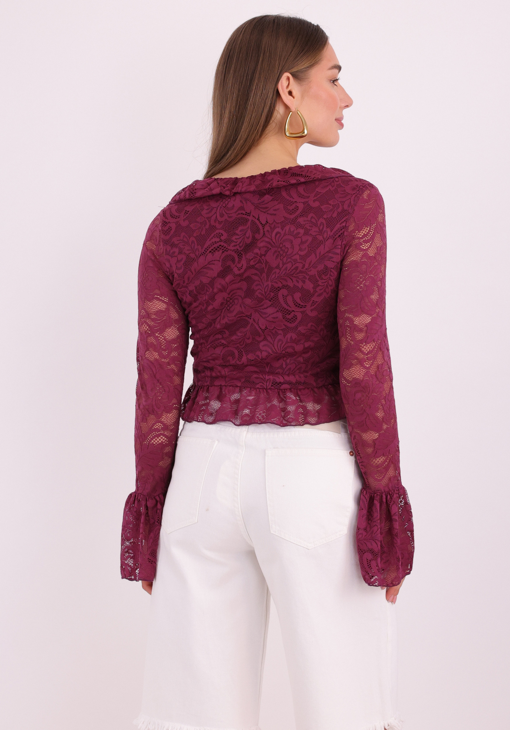 Harper & Yve Blouse Jaden HS6P606 Paars