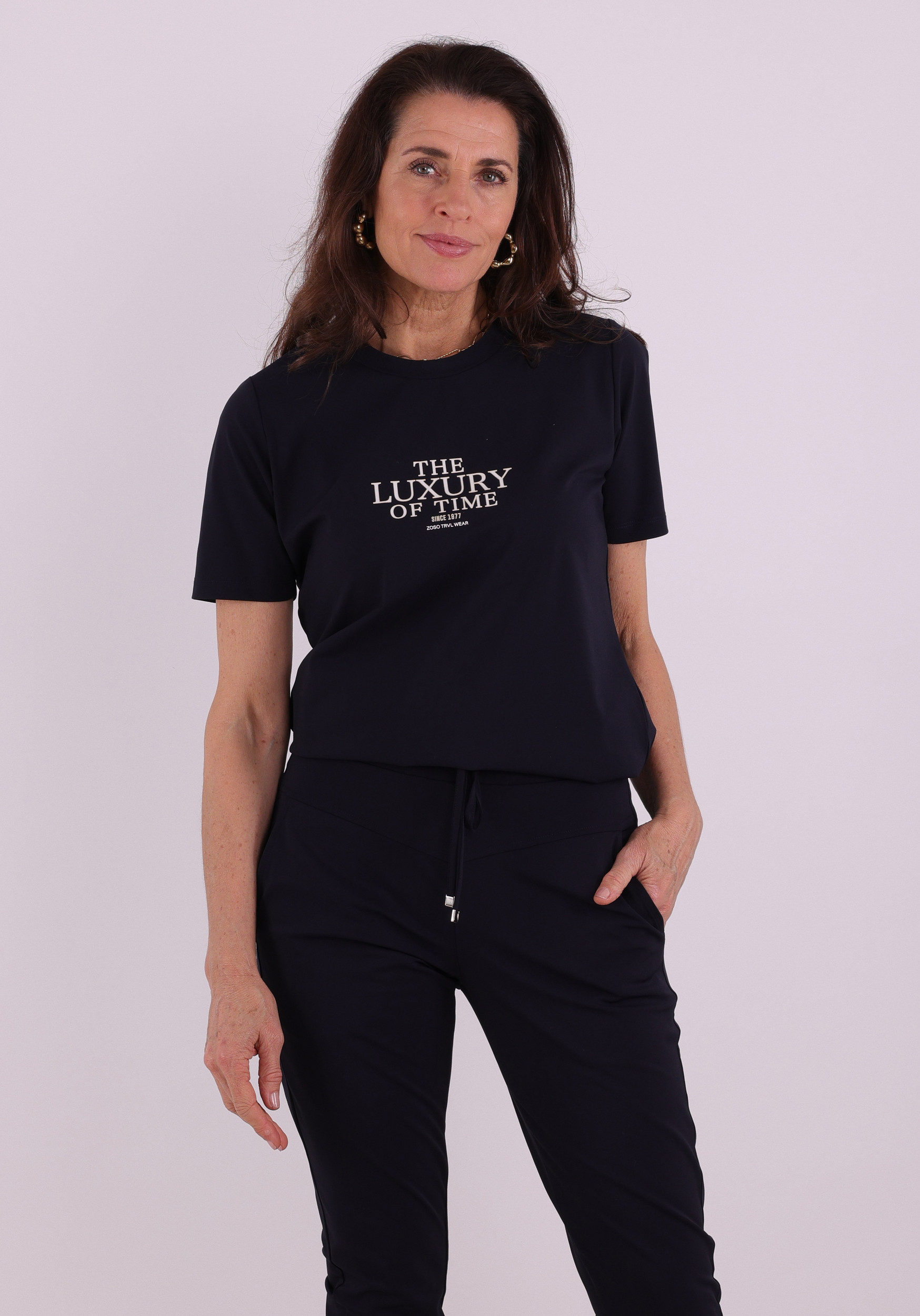 Zoso T-shirt 261Isabel Donker blauw