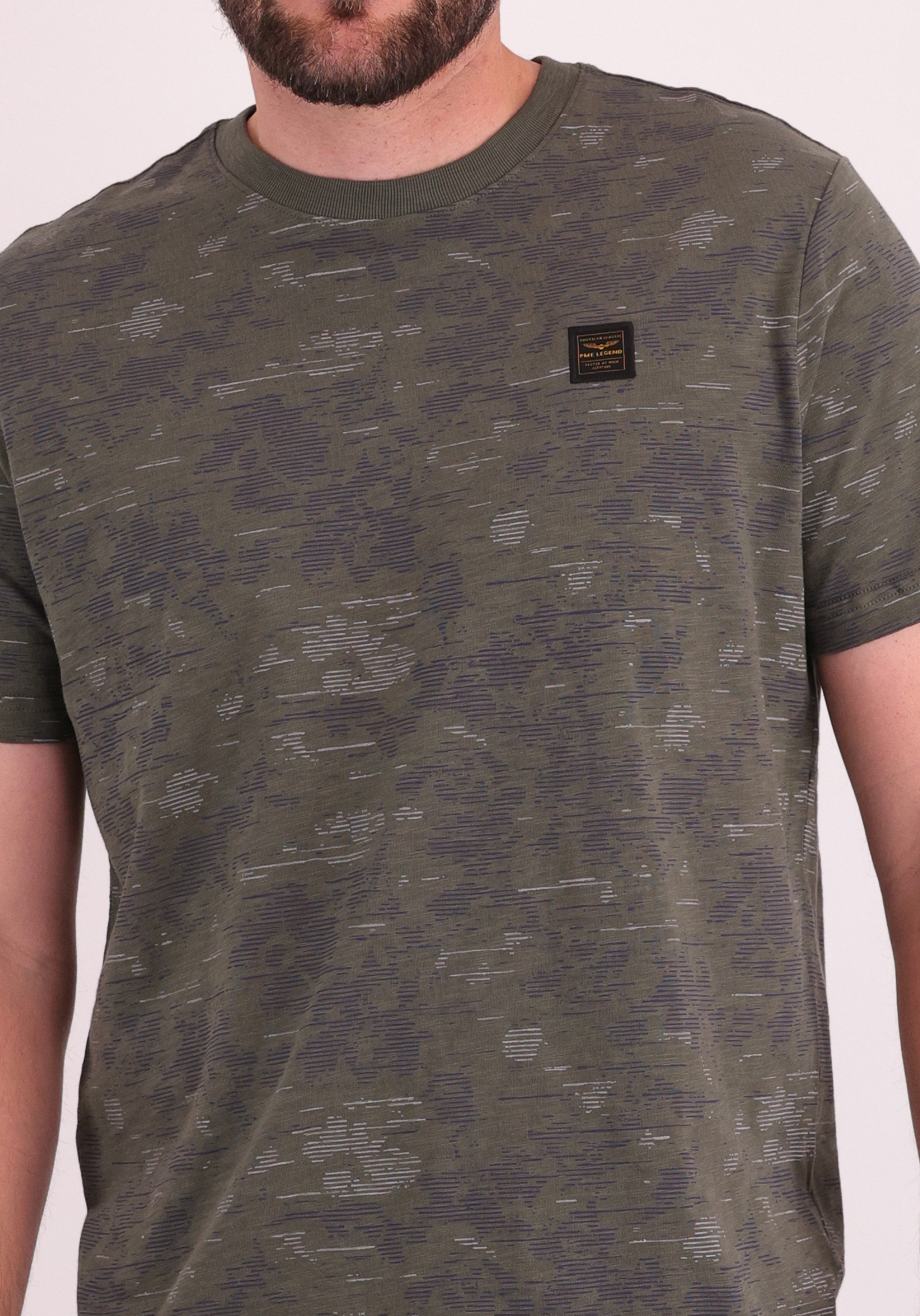 PME Legend T-shirt PTSS2603574 Donker groen