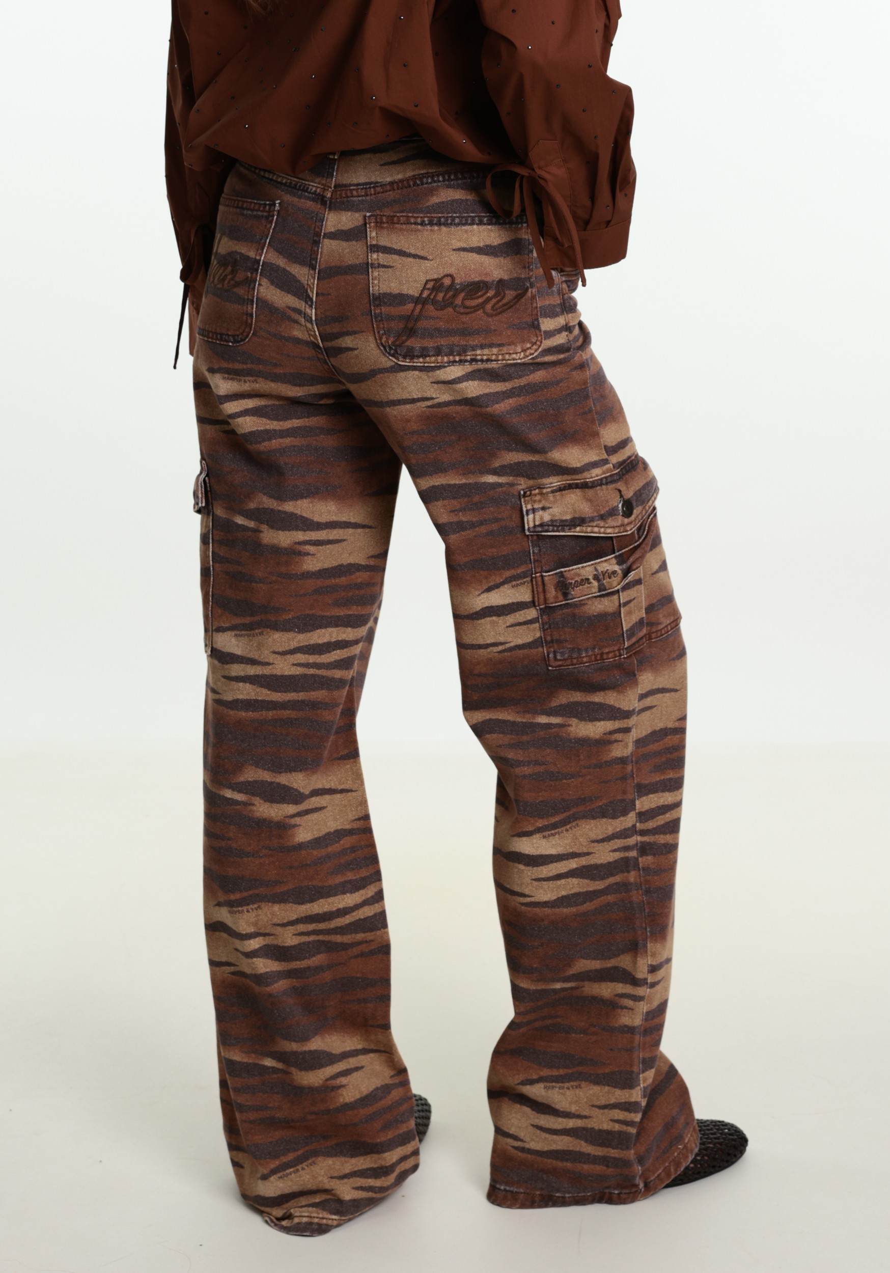 Harper & Yve Jeans Stella AW6D106 Bruin