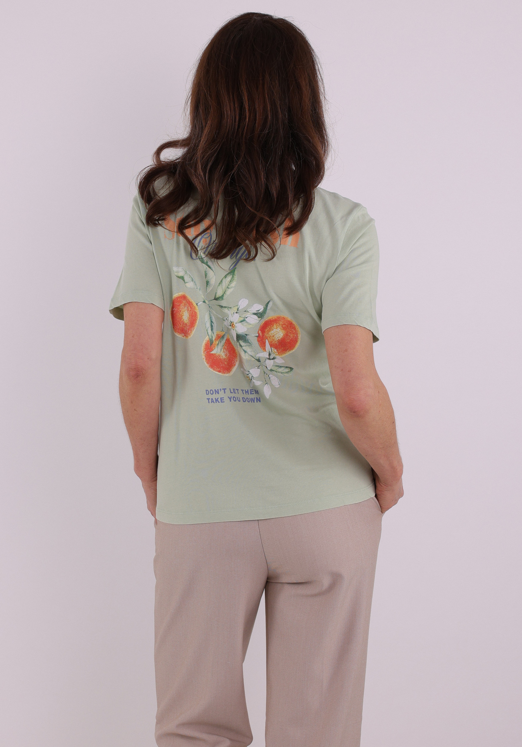 Only T-shirt Lucy 15367829 Licht groen