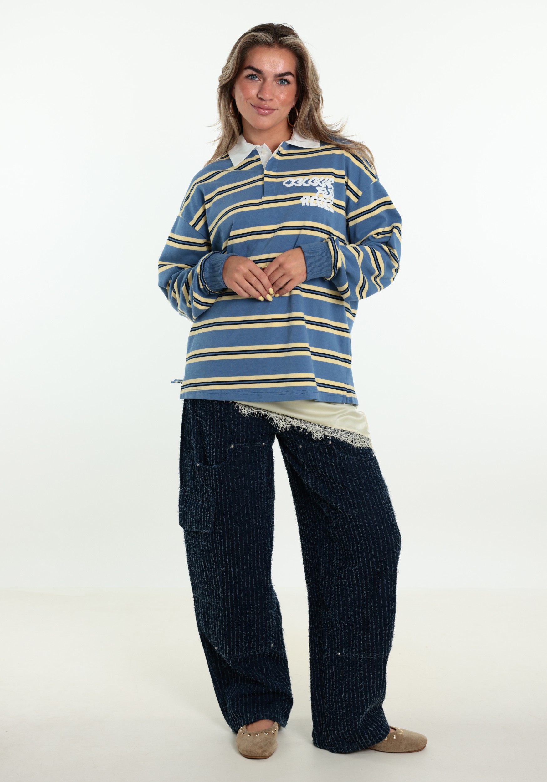 Refined Department Coco Jeans R2609174060 Blauw