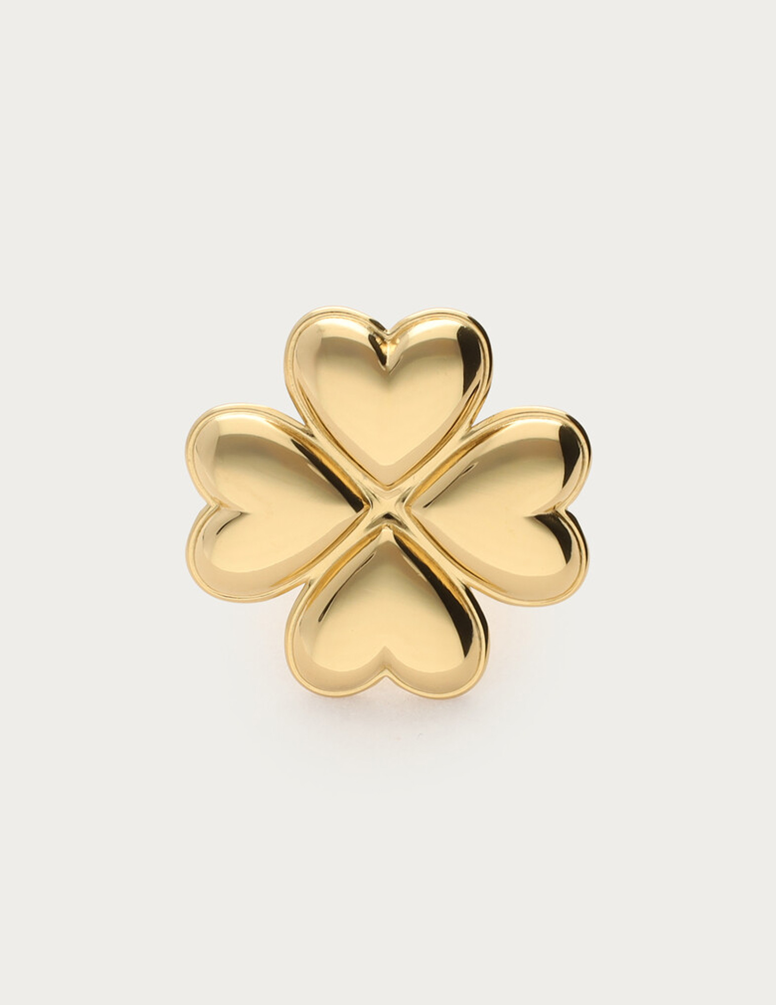 My Jewellery Sunrocks statement ring klaver MJ12601 Goud