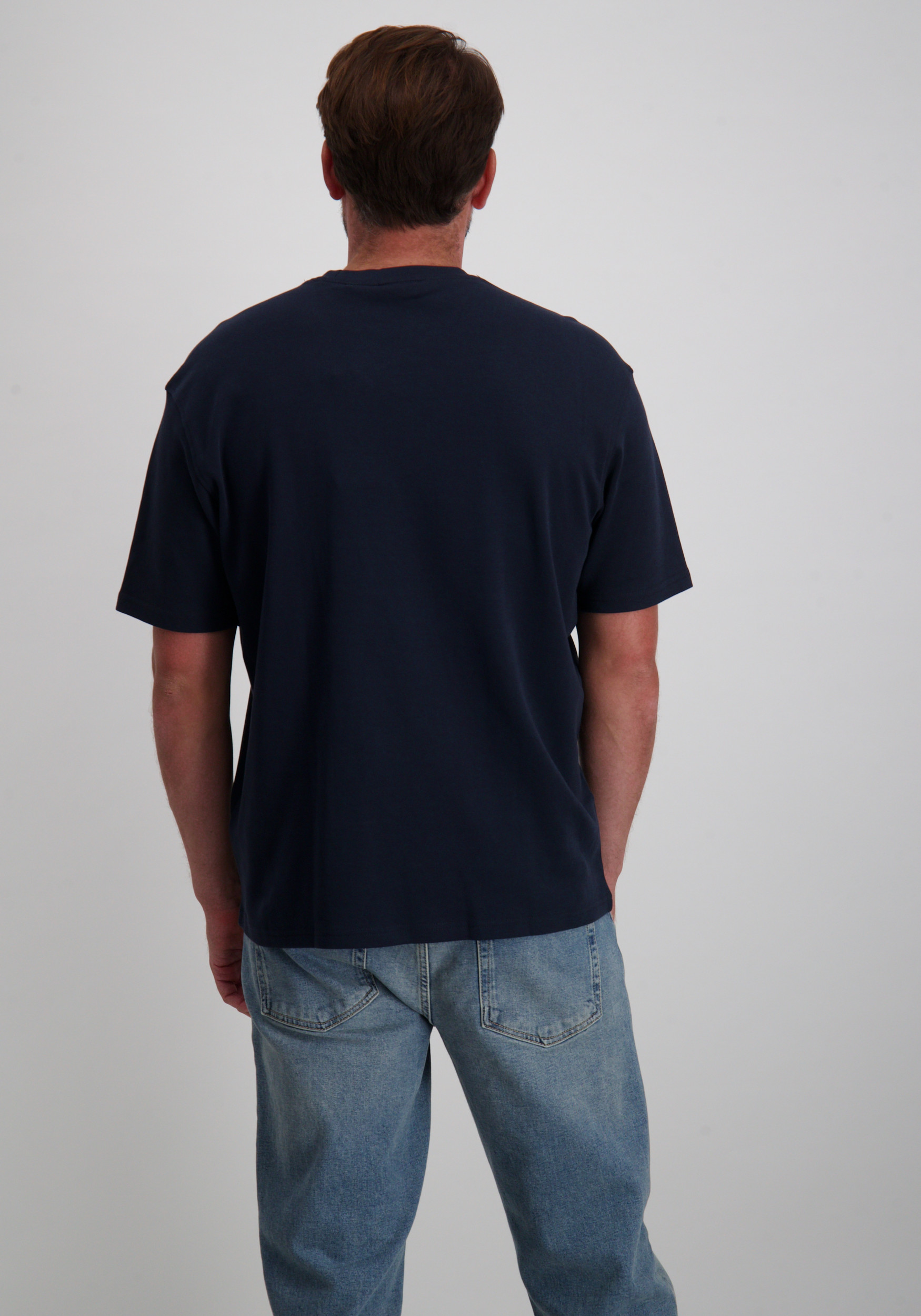 No Excess T-shirt 29340761SN Donker blauw