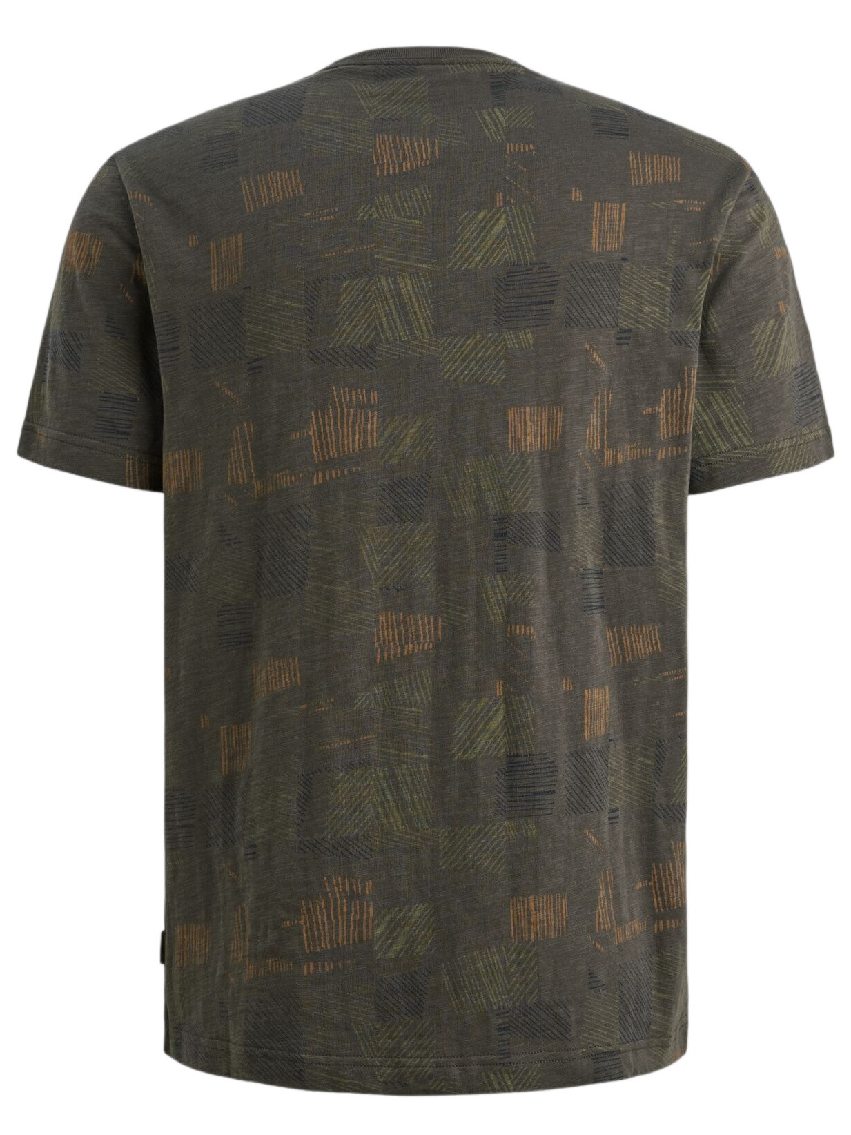 PME Legend T-shirt r-neck PTSS2602561 Donker groen