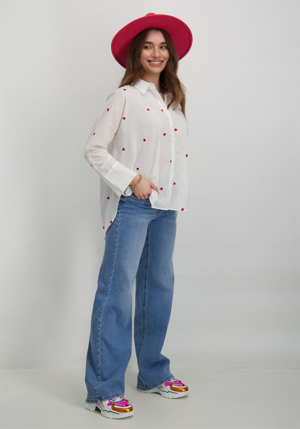 Only Blouse New lina grace 15283743 Wit