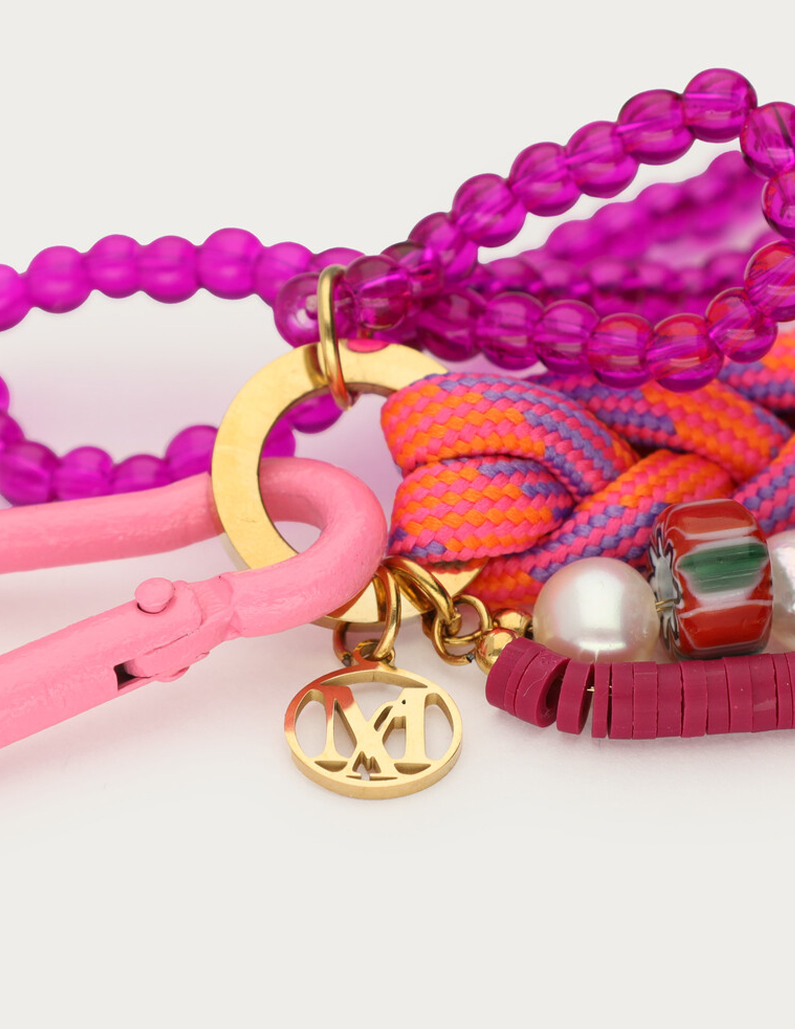 My Jewellery Tas charm roze MJ12790 Rose