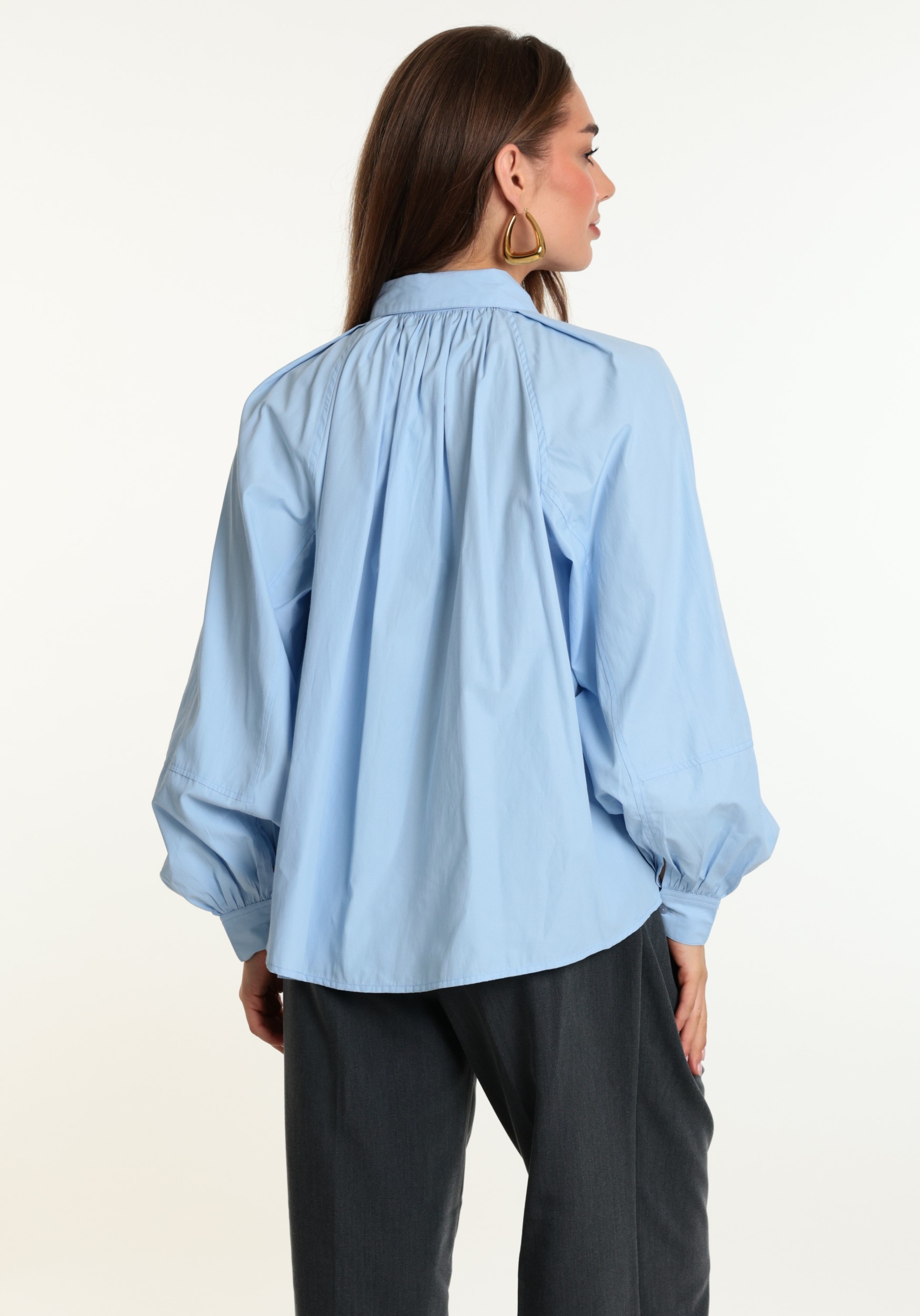 ONLY Blouse River 15370568 Blauw