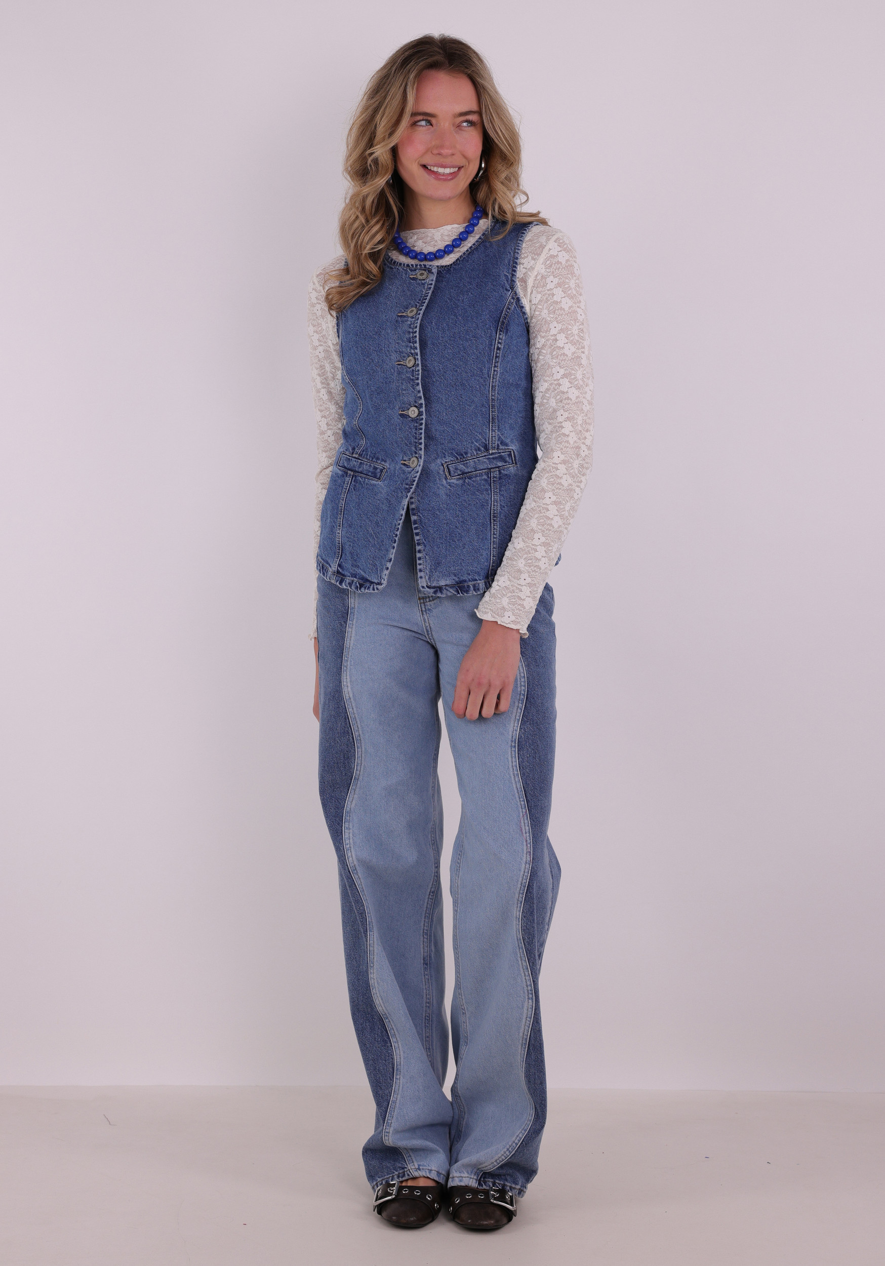 Harper & Yve Jeans Yve SS6Z105 Blauw