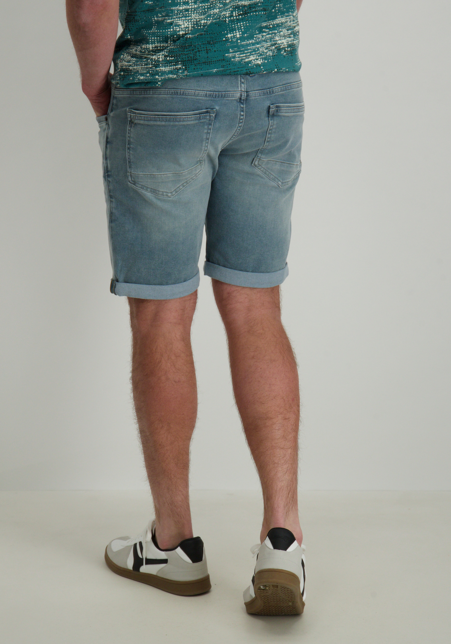 PME Legend Korte broek Tailwheel PSH2503752 Midden grijs