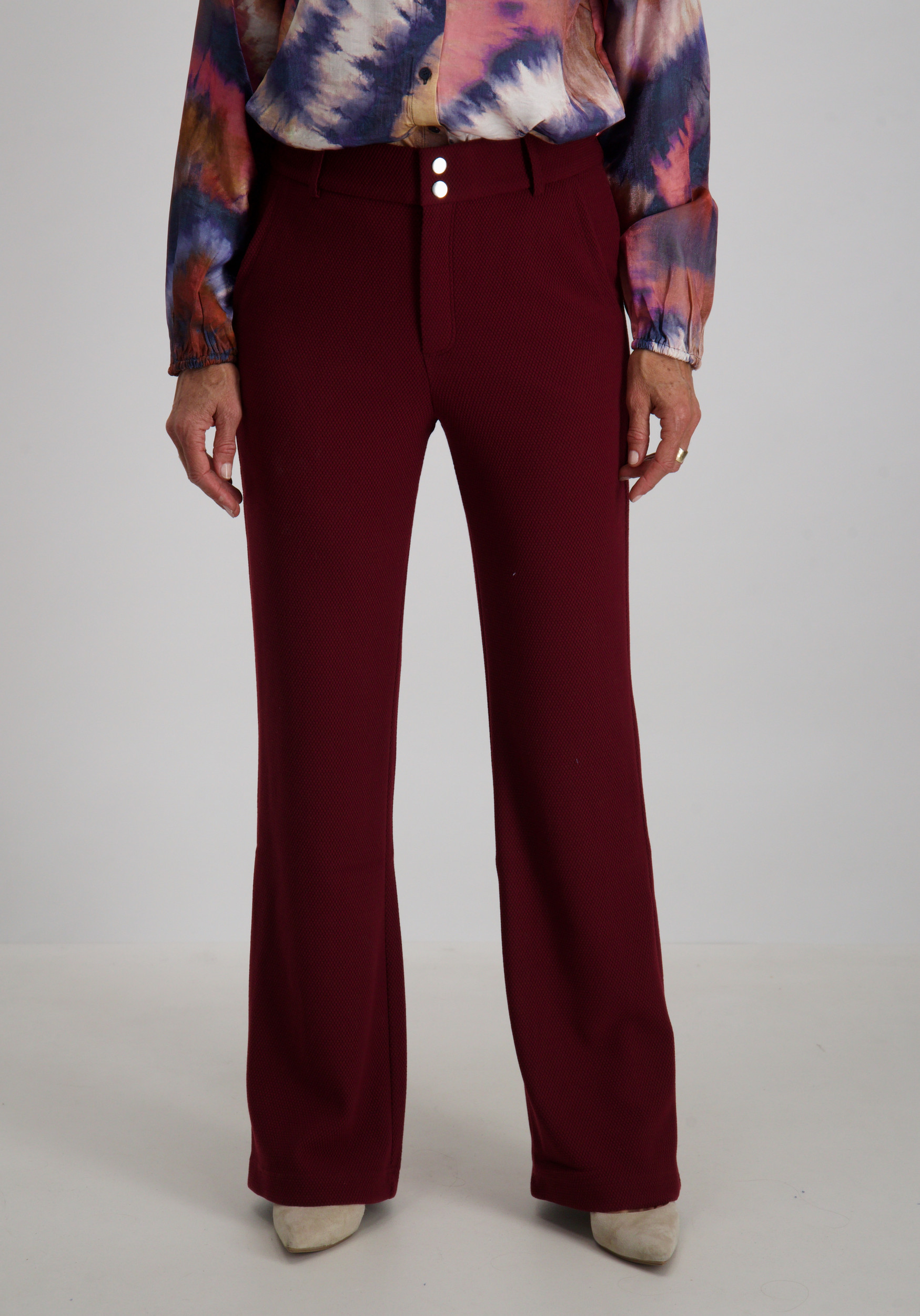 Geisha Broek Comfy 51610-21 Bordeaux
