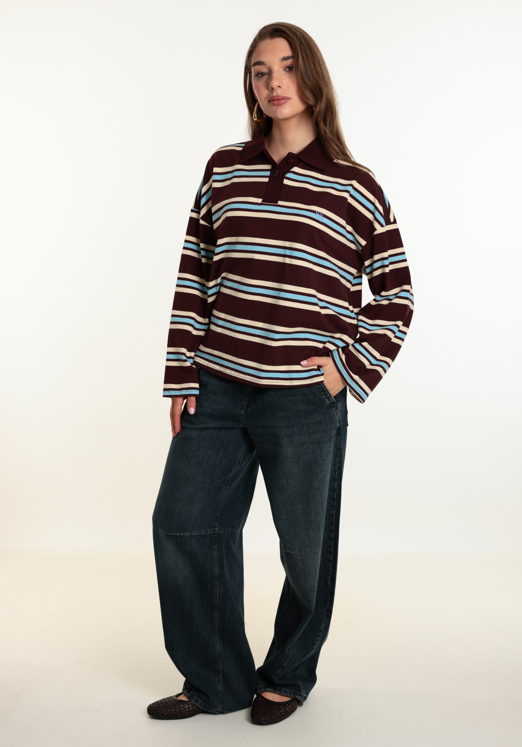 Harper & Yve Sweater Pollie AW6P501 Bordeaux