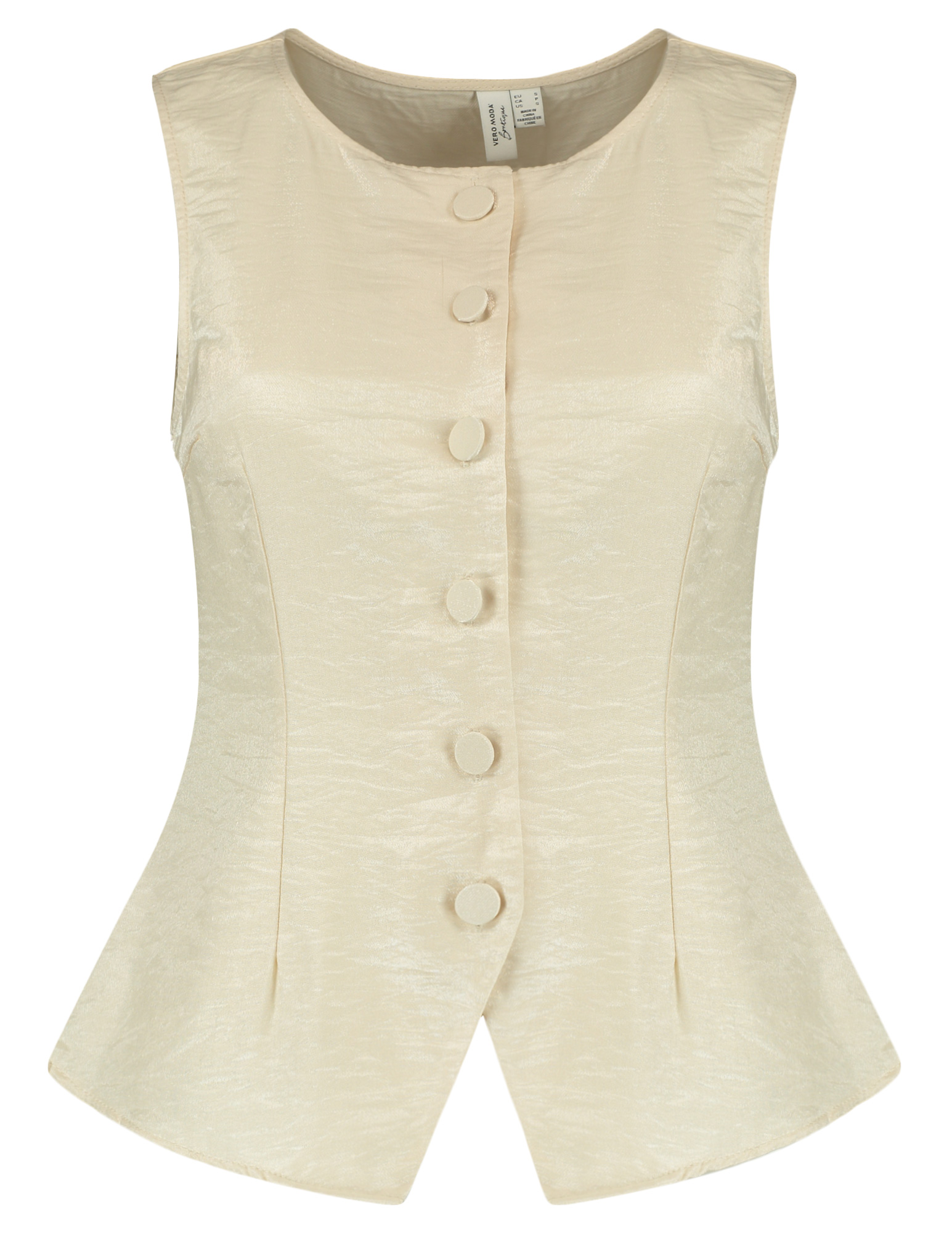 VERO MODA Gilet Isla 10340903 Ecru
