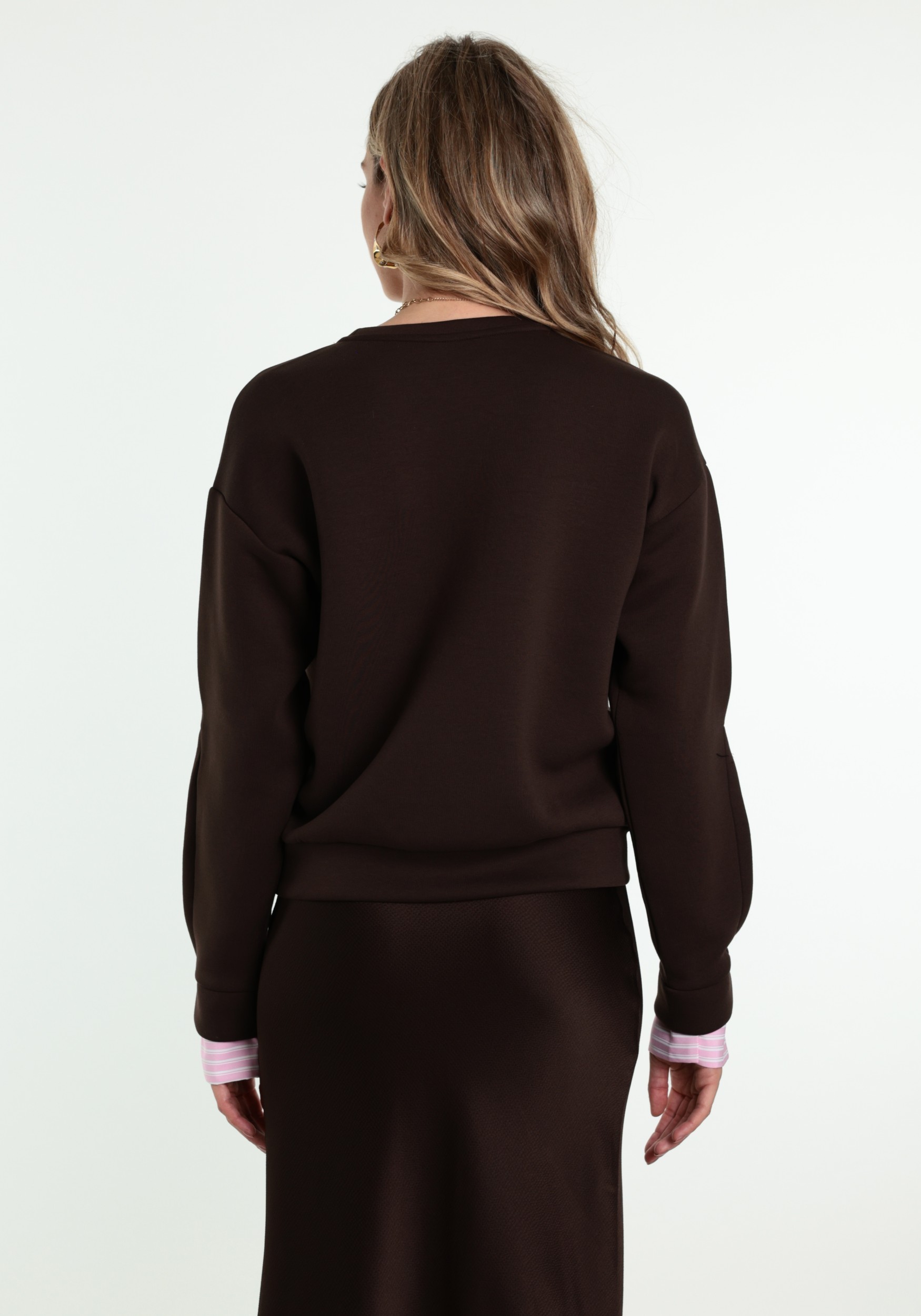 VERO MODA Sweater Morgan 10355808 Bruin