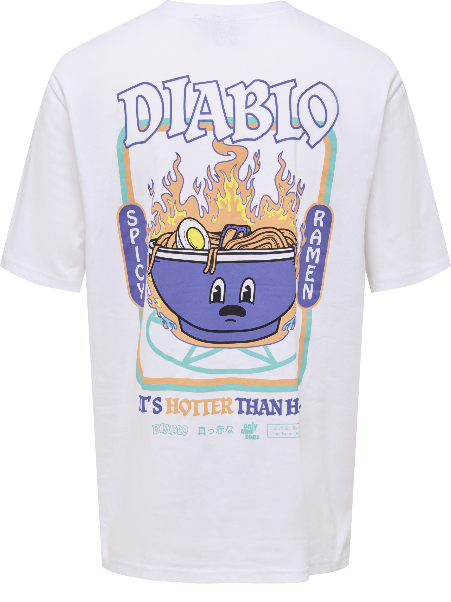 ONLY & SONS T-shirt Keane 22033620 Wit