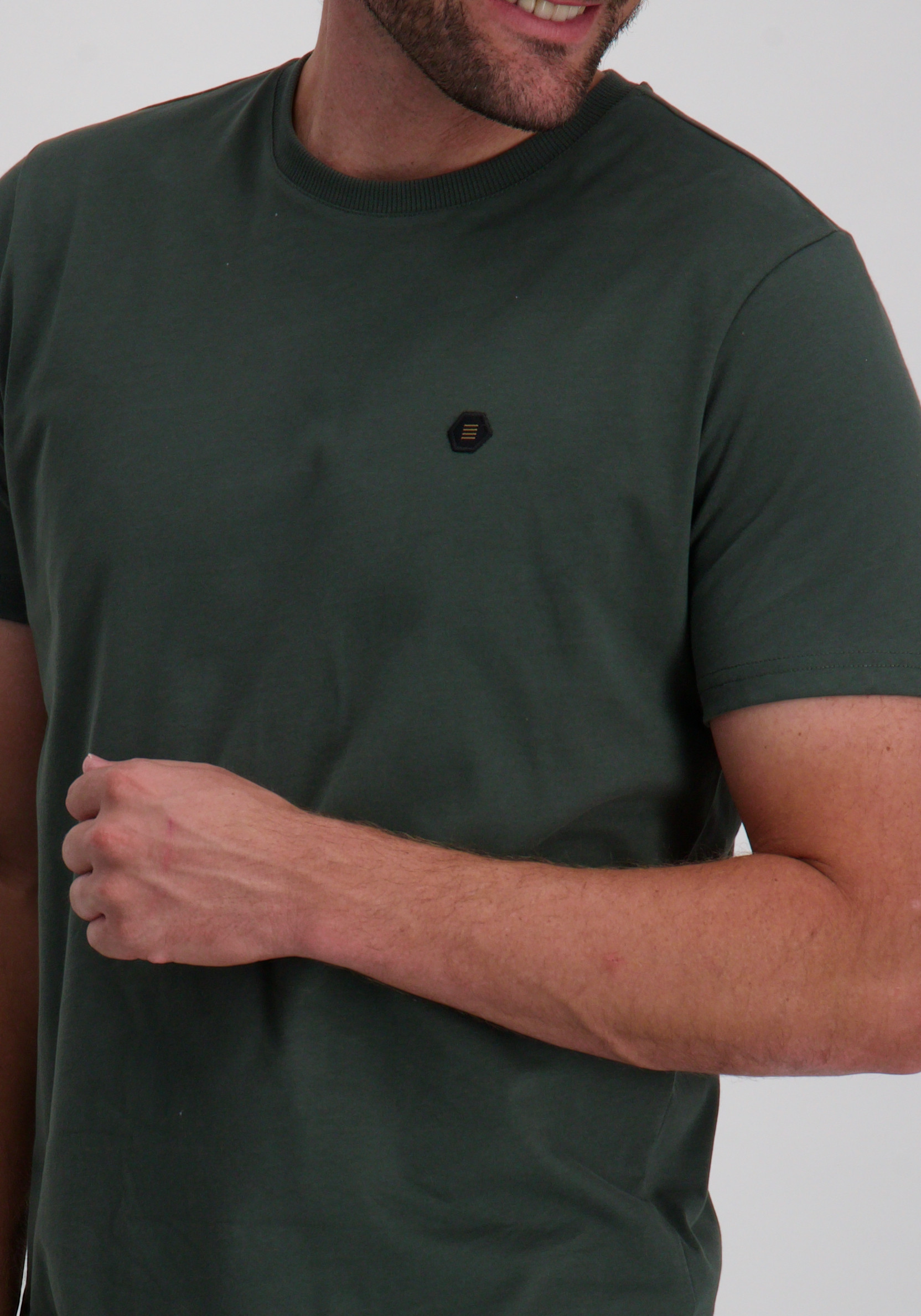 No Excess T-shirt 29360775 Donker groen